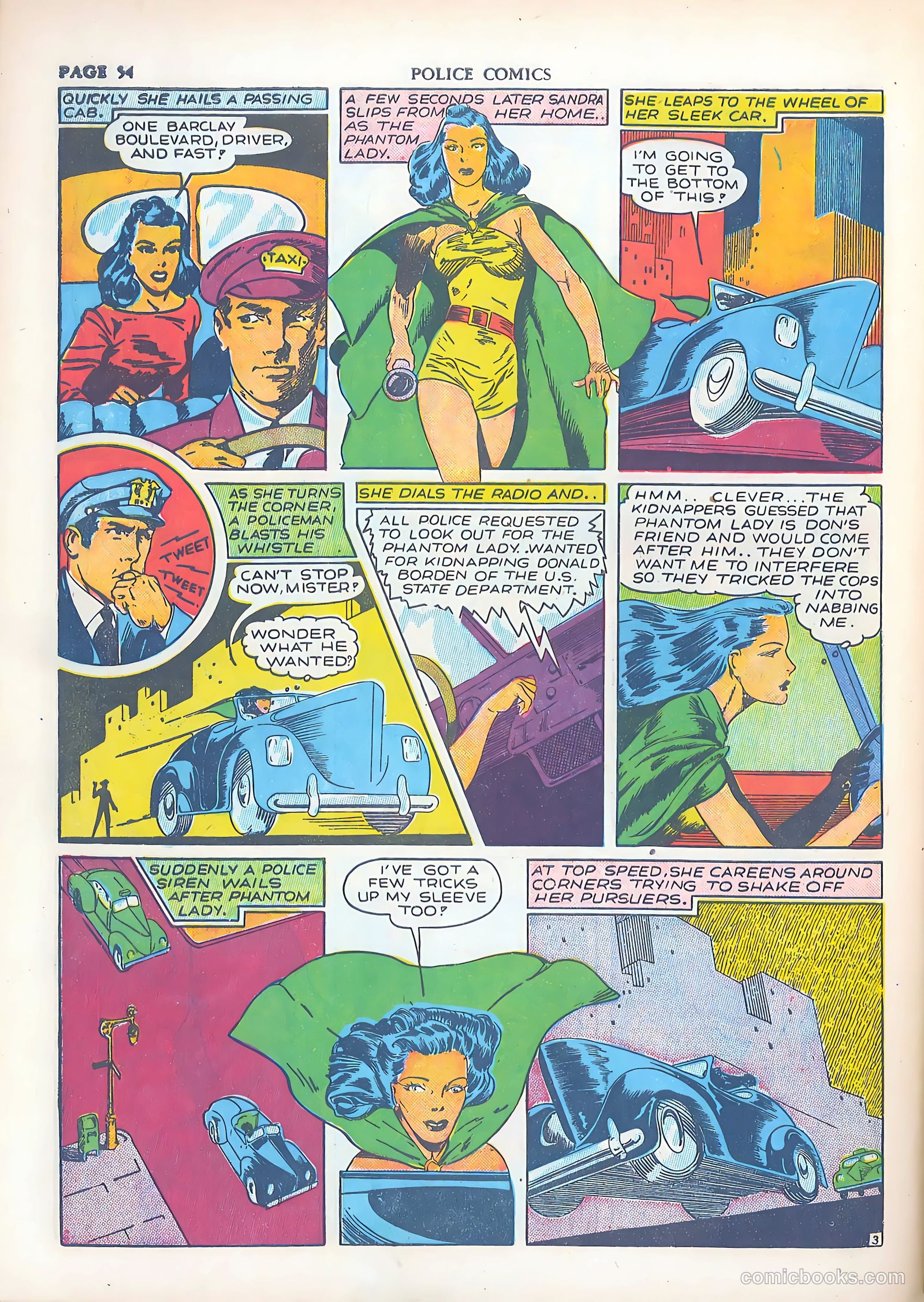 Police Comics #3 — page 56 of 68