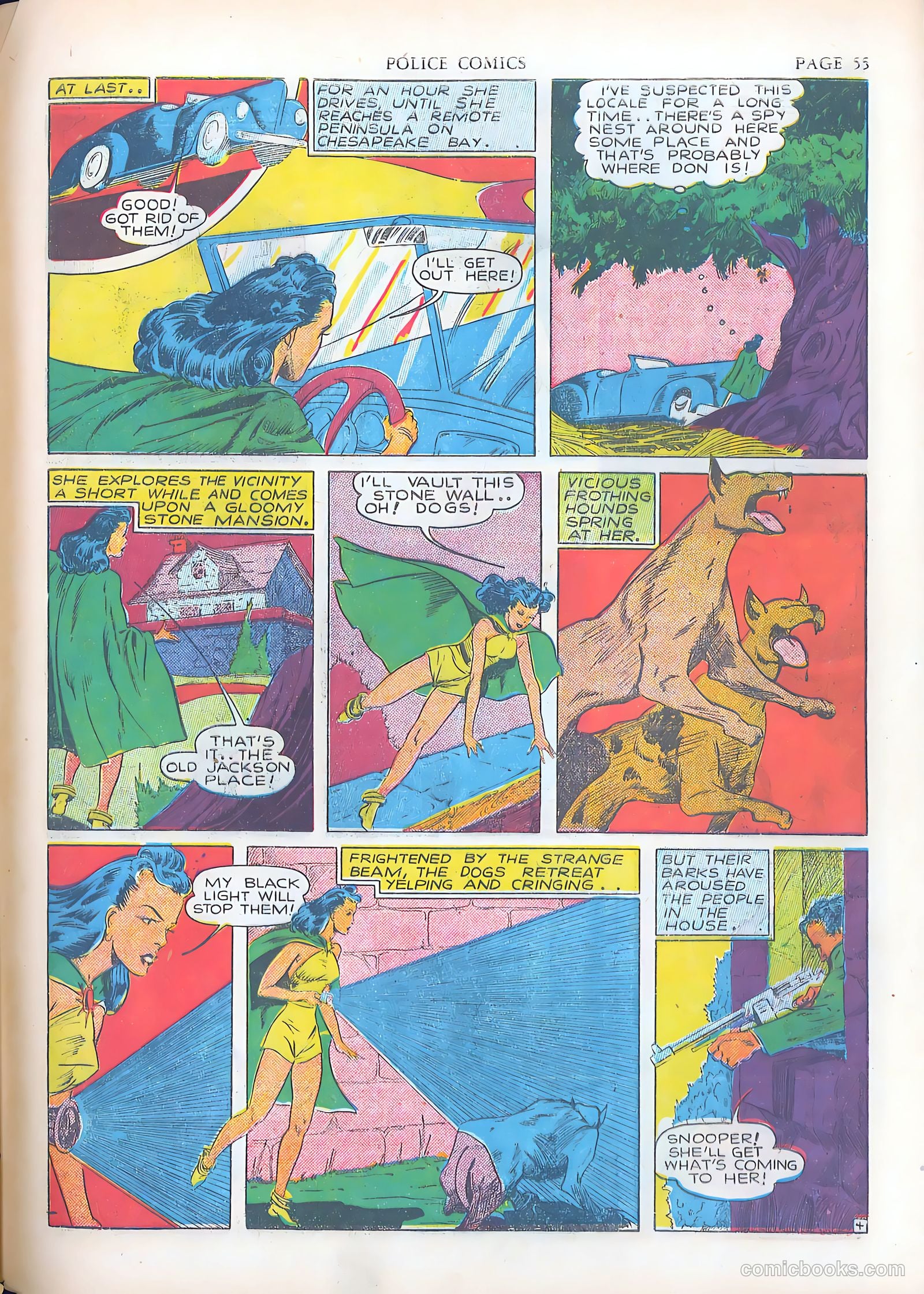 Police Comics #3 — page 57 of 68