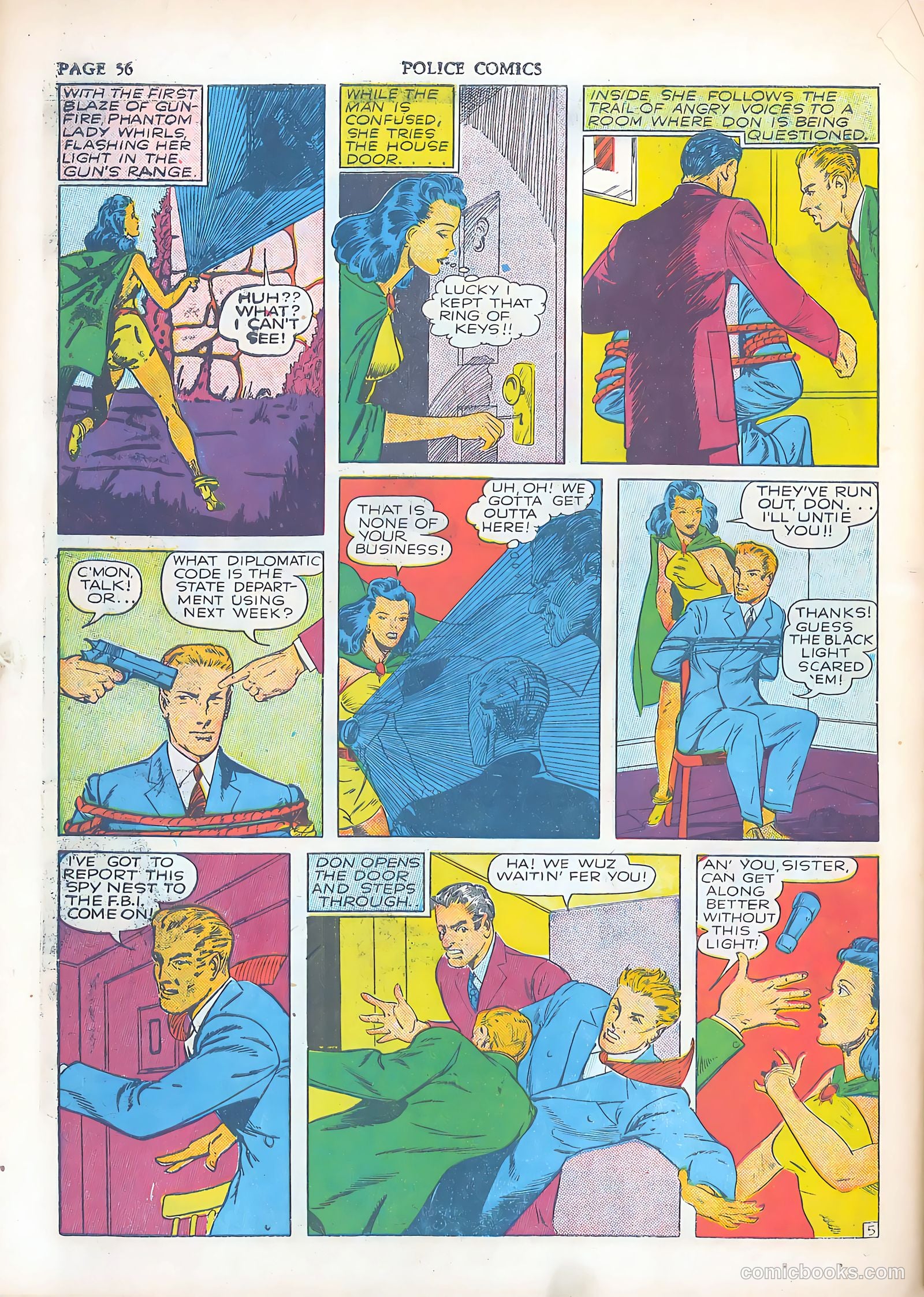 Police Comics #3 — page 58 of 68