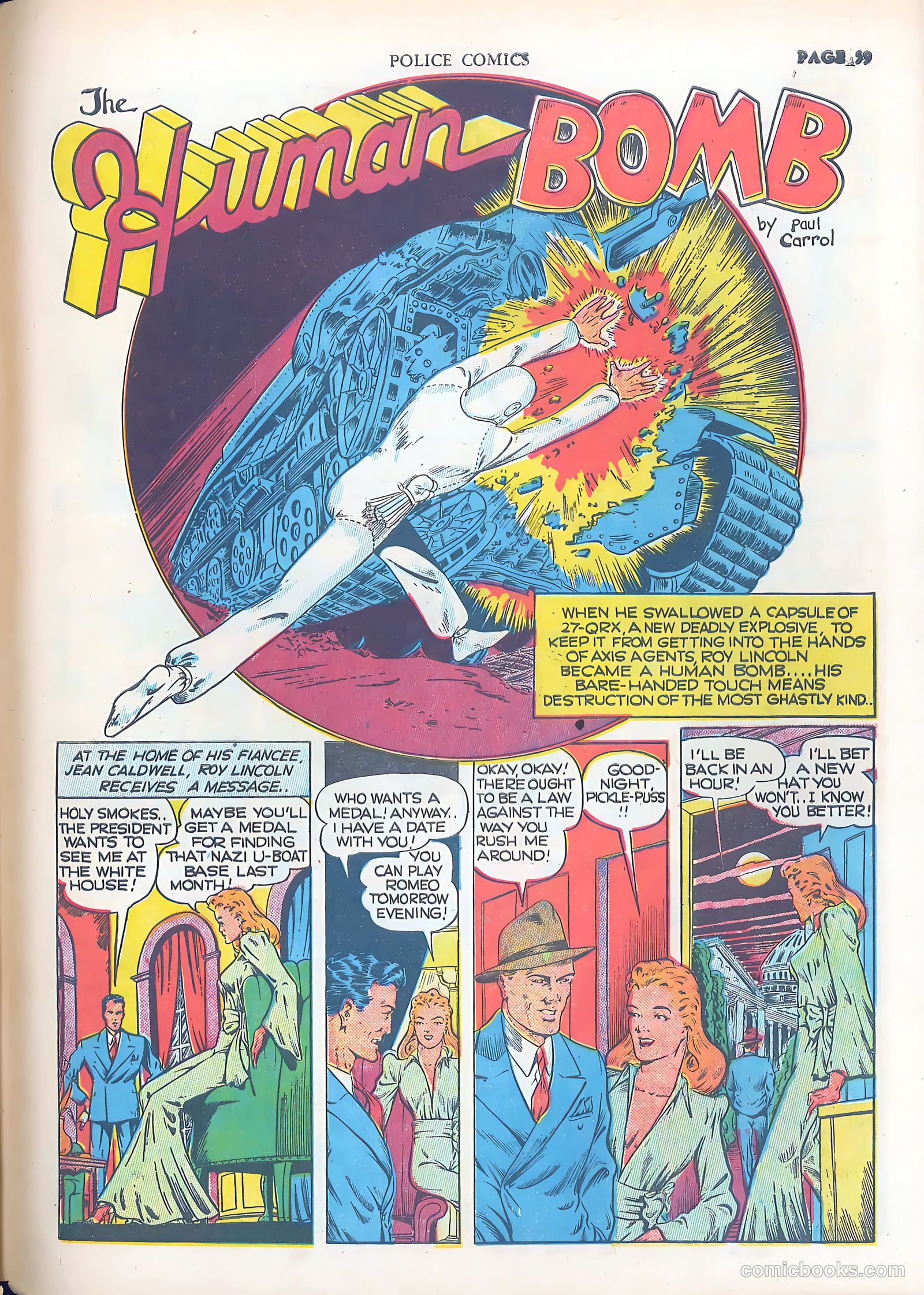Police Comics #3 — page 61 of 68