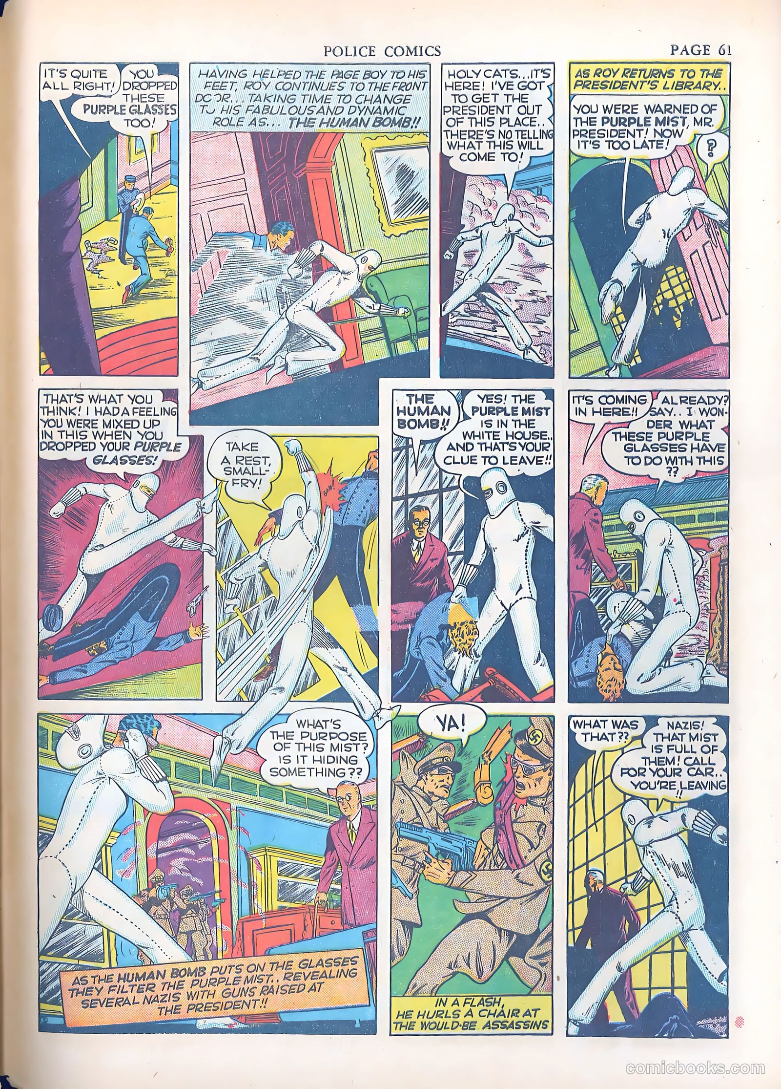 Police Comics #3 — page 63 of 68