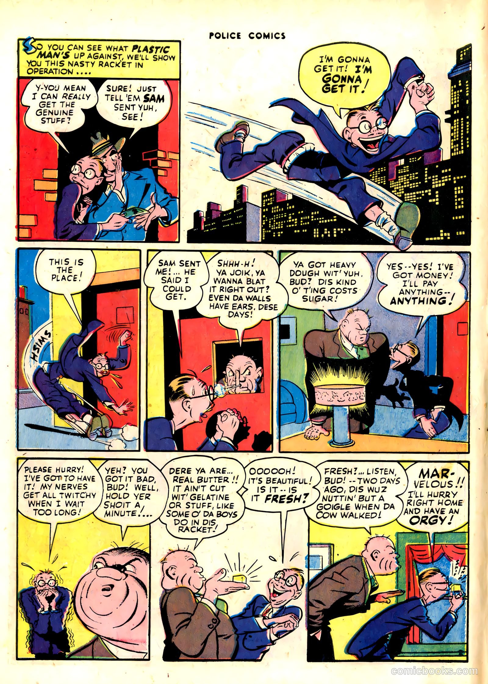 Police Comics #30 — page 4 of 60