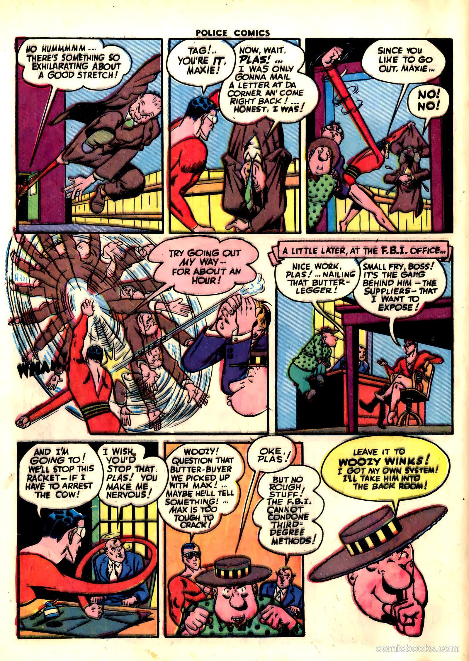 Police Comics #30 — page 6 of 60