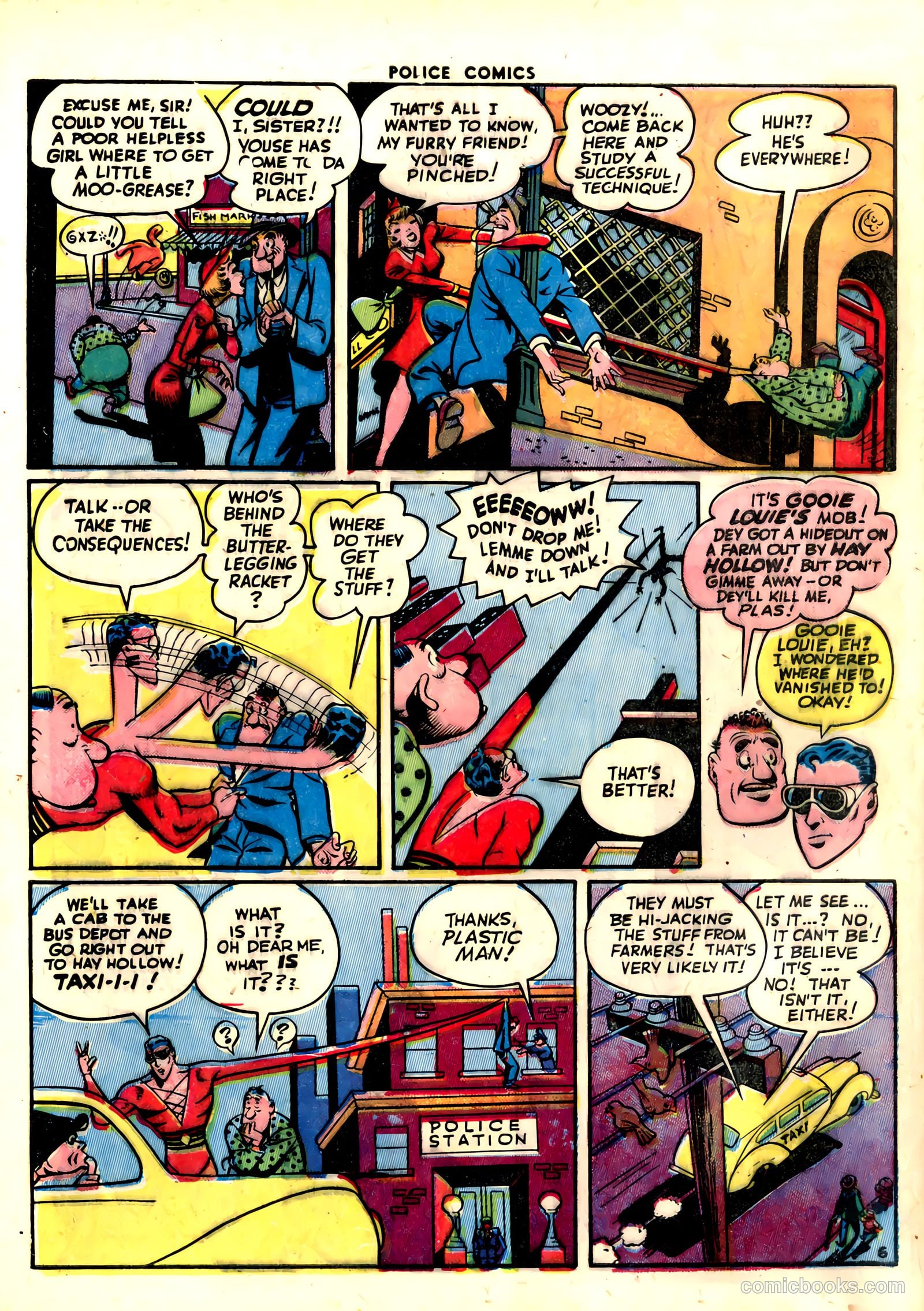 Police Comics #30 — page 8 of 60