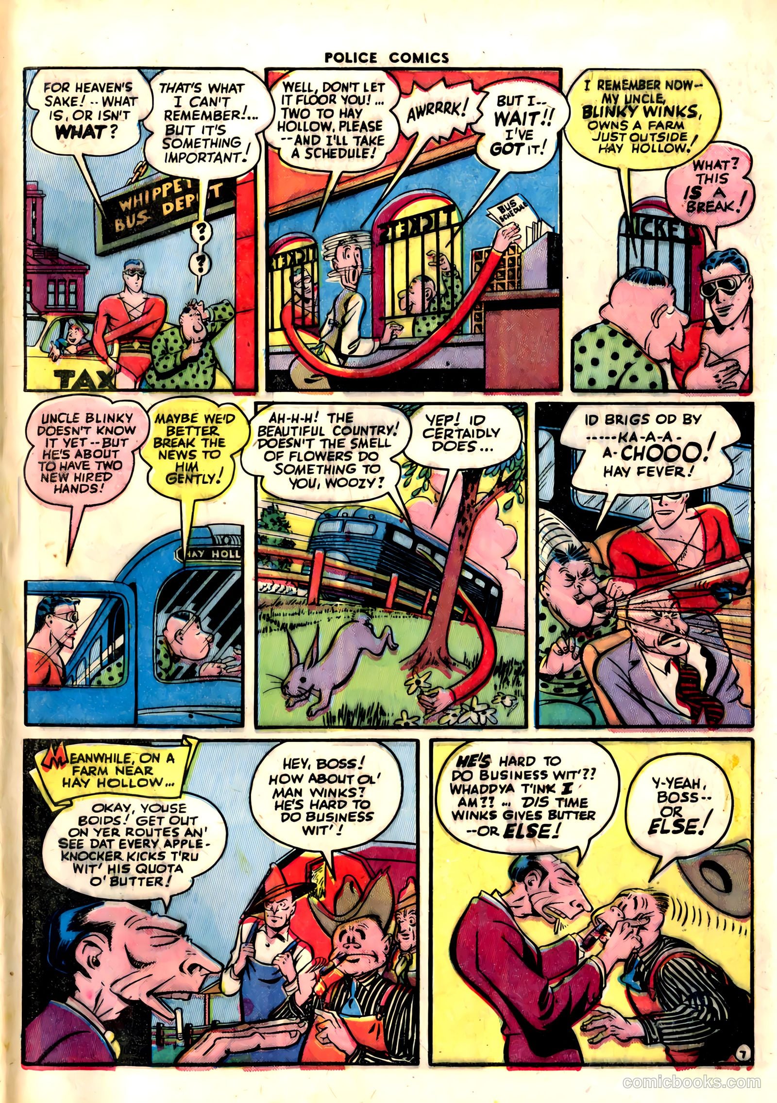 Police Comics #30 — page 9 of 60