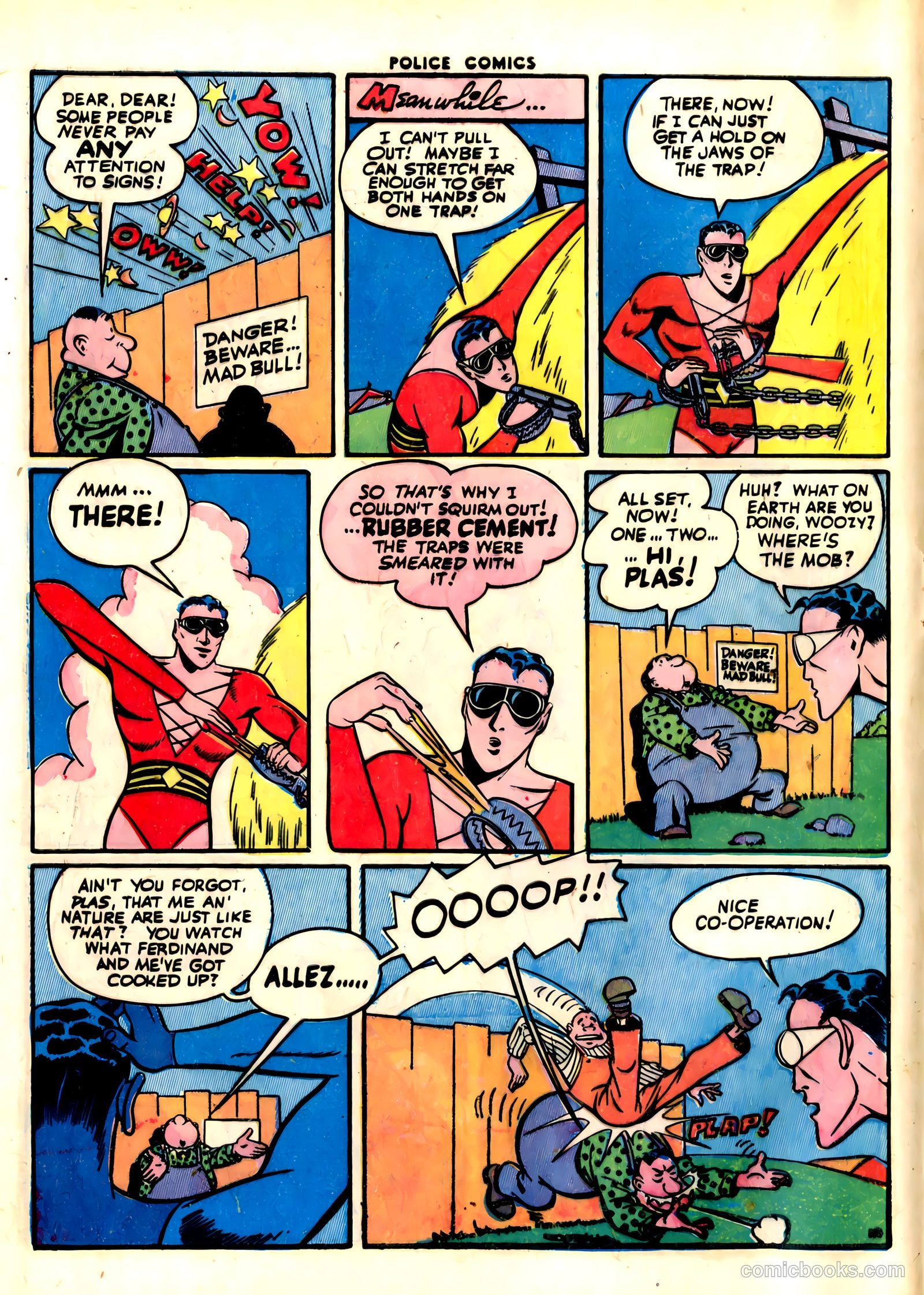 Police Comics #30 — page 16 of 60