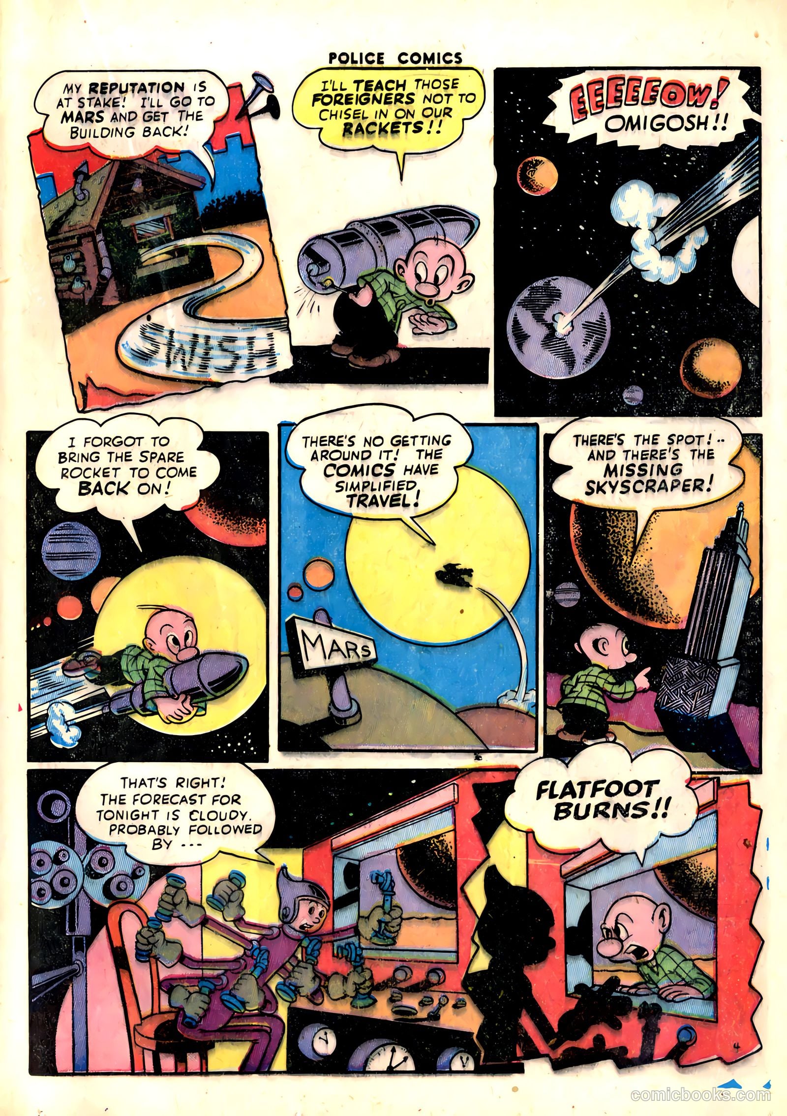 Police Comics #30 — page 21 of 60
