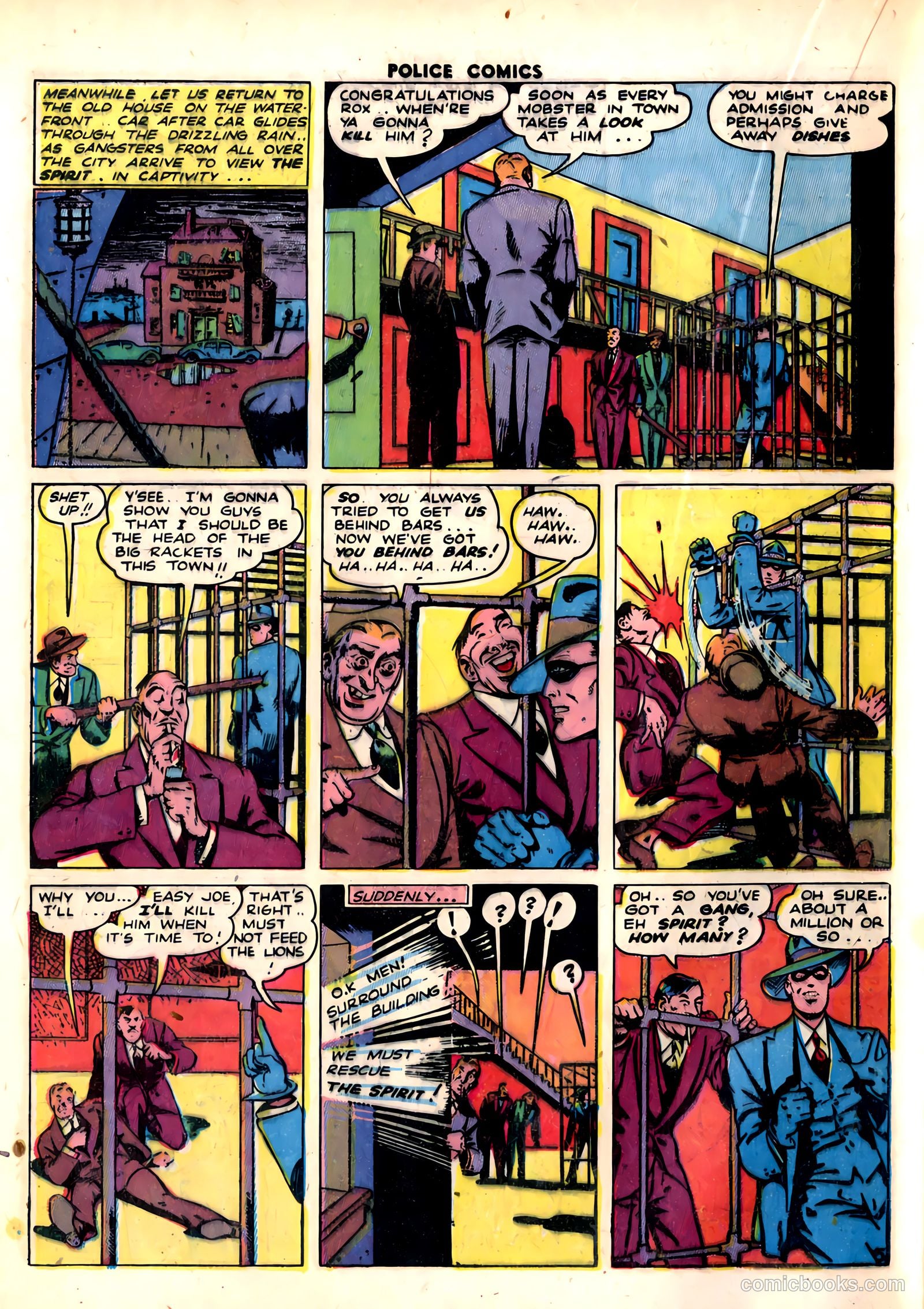 Police Comics #30 — page 34 of 60