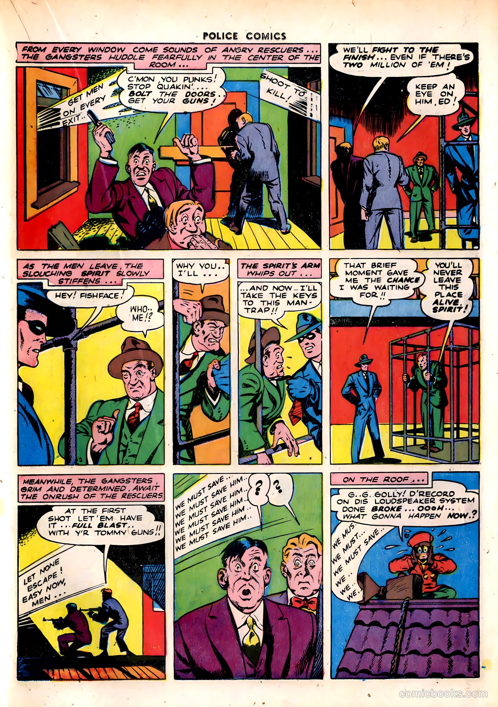 Police Comics #30 — page 35 of 60