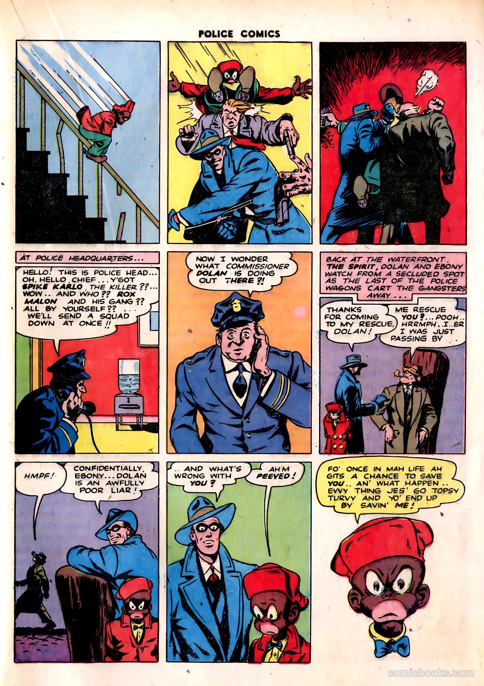 Police Comics #30 — page 37 of 60