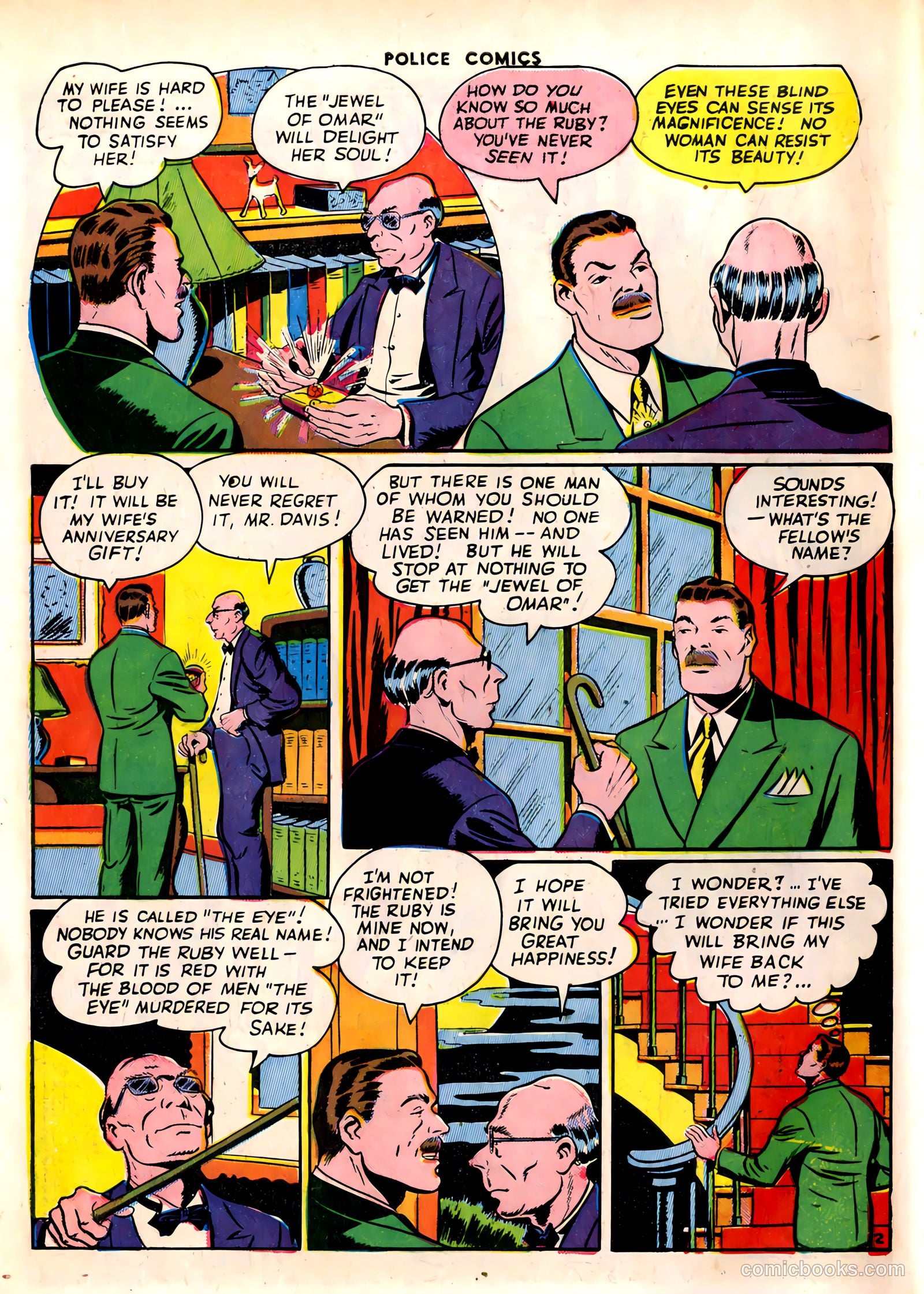 Police Comics #30 — page 50 of 60
