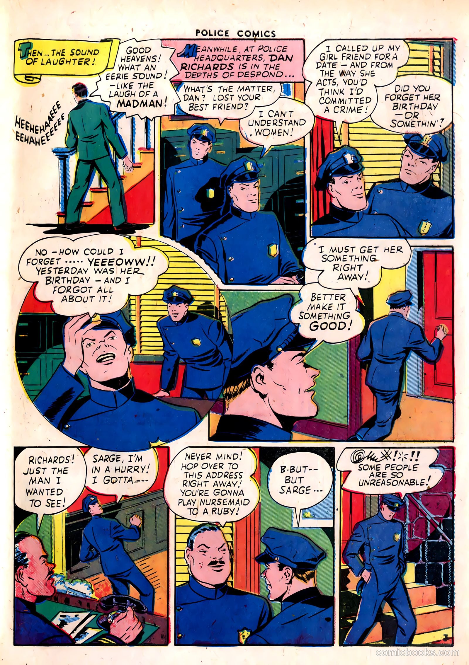 Police Comics #30 — page 51 of 60