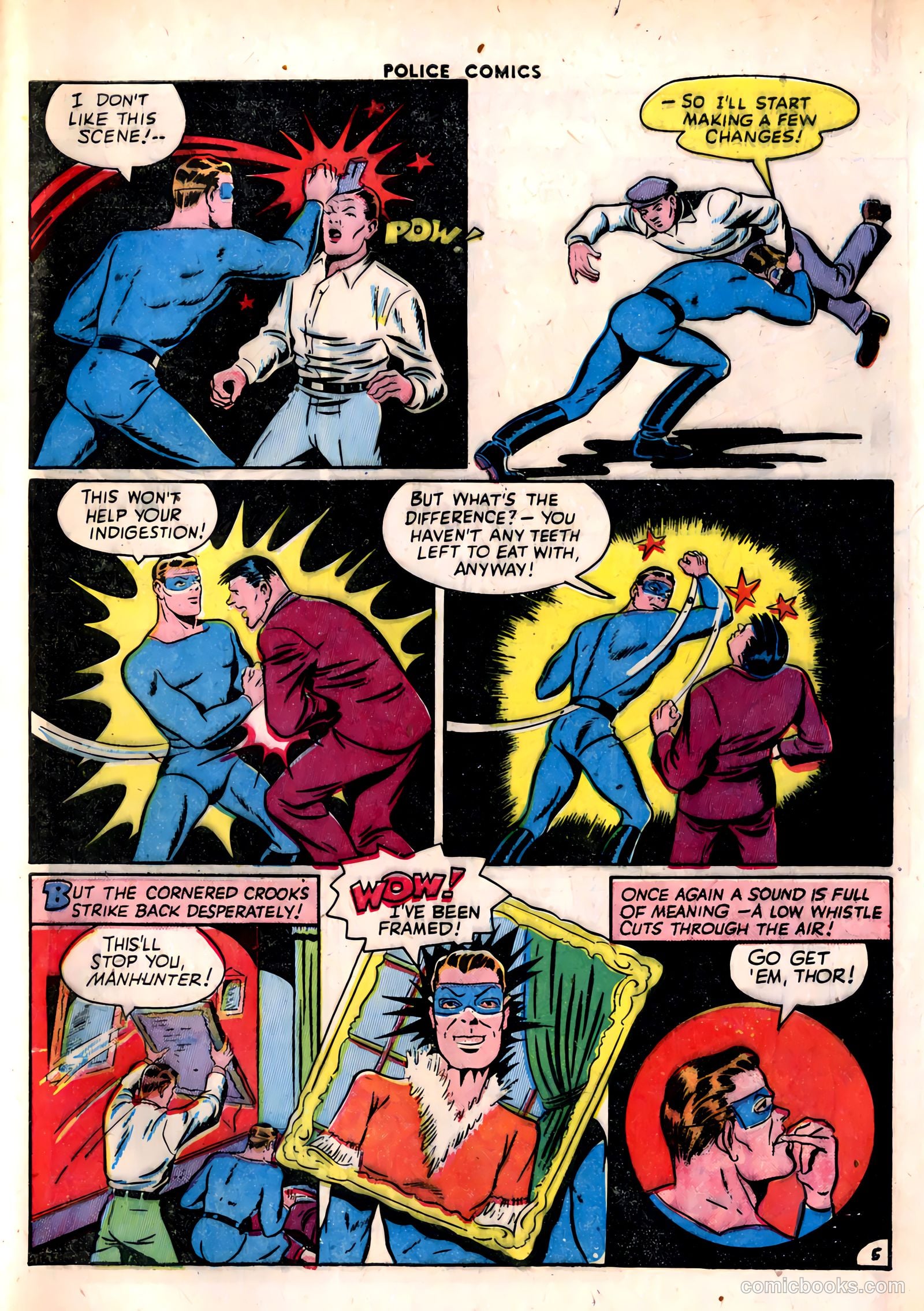 Police Comics #30 — page 53 of 60