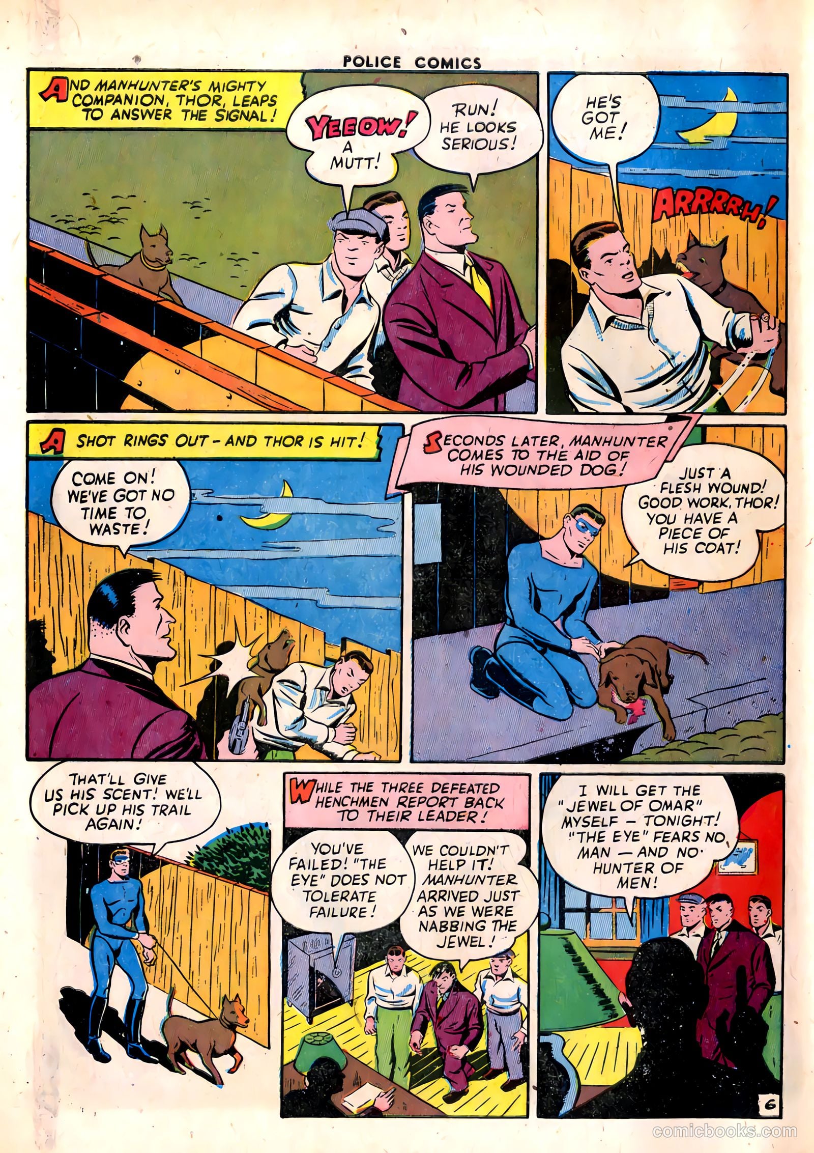Police Comics #30 — page 54 of 60