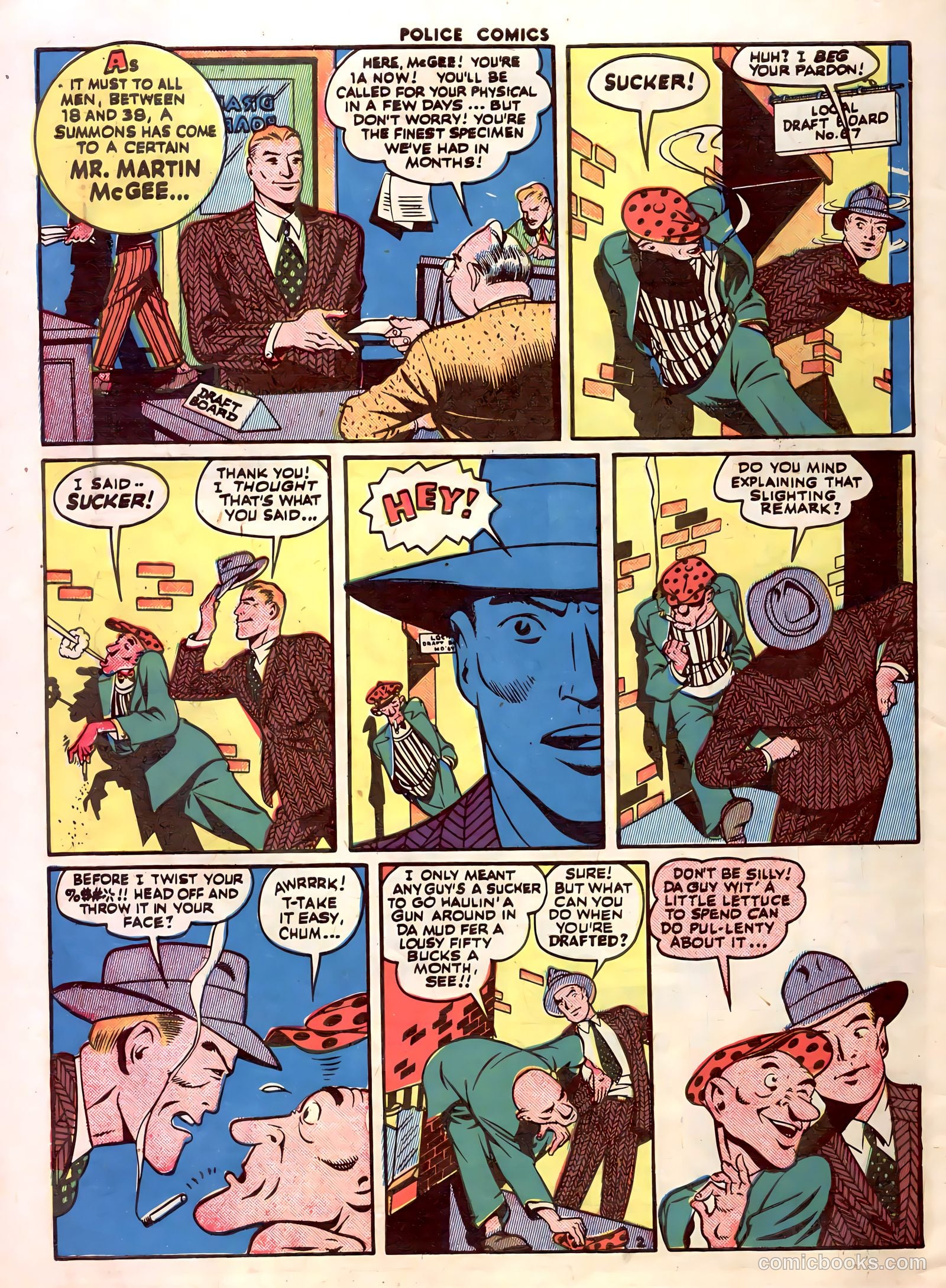 Police Comics #31 — page 4 of 60