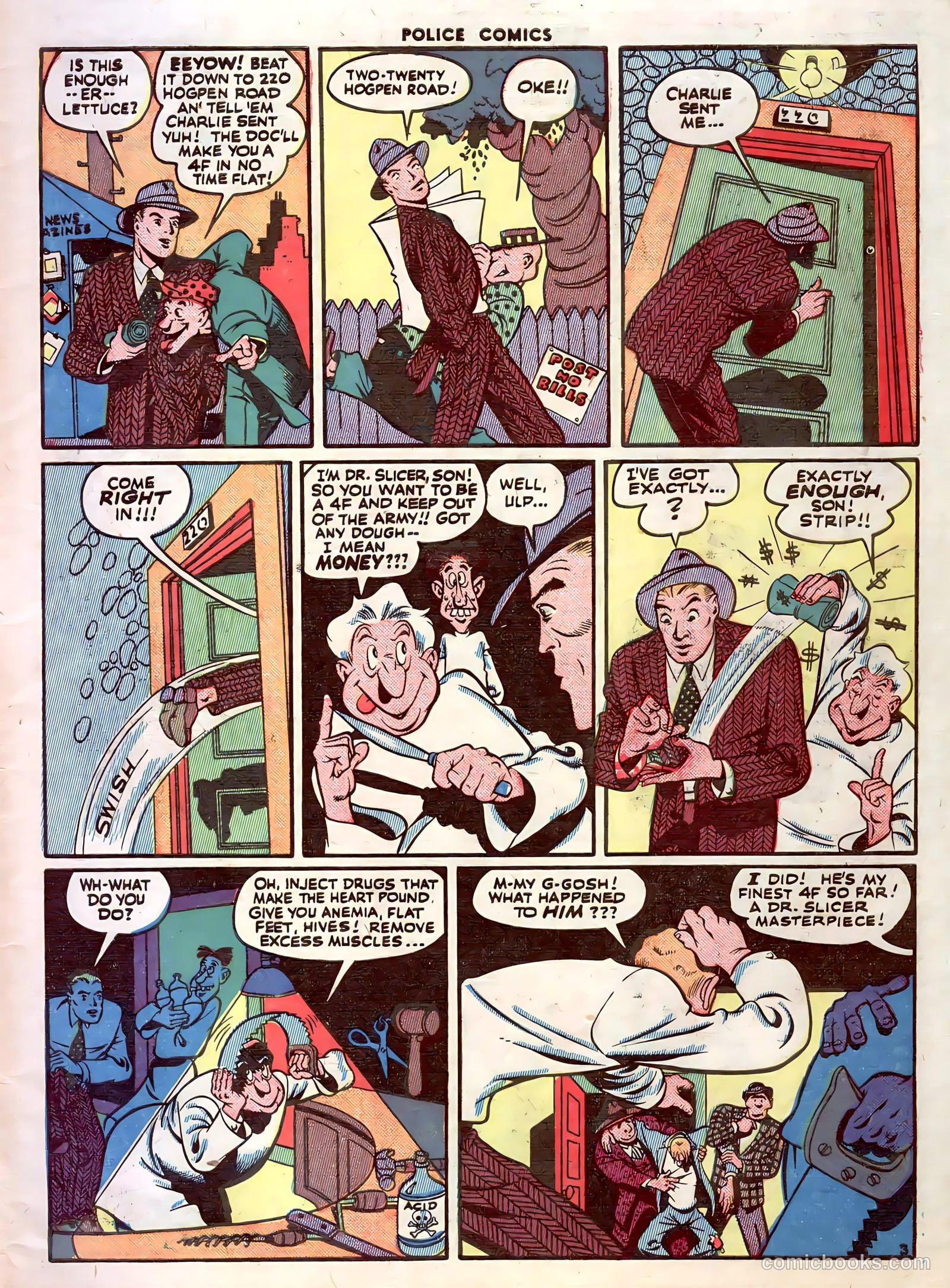 Police Comics #31 — page 5 of 60