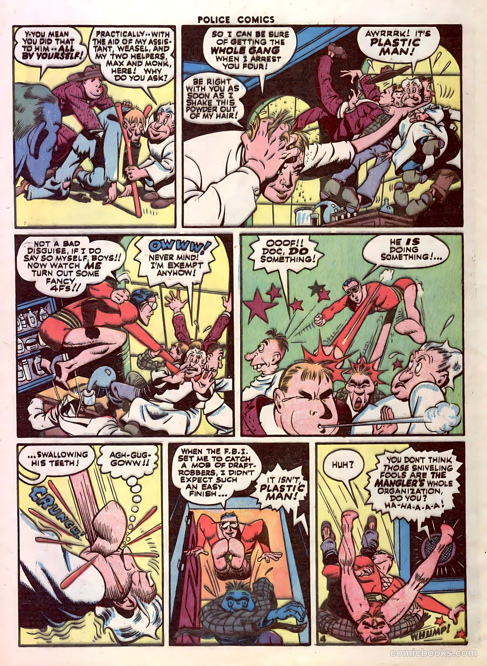 Police Comics #31 — page 6 of 60