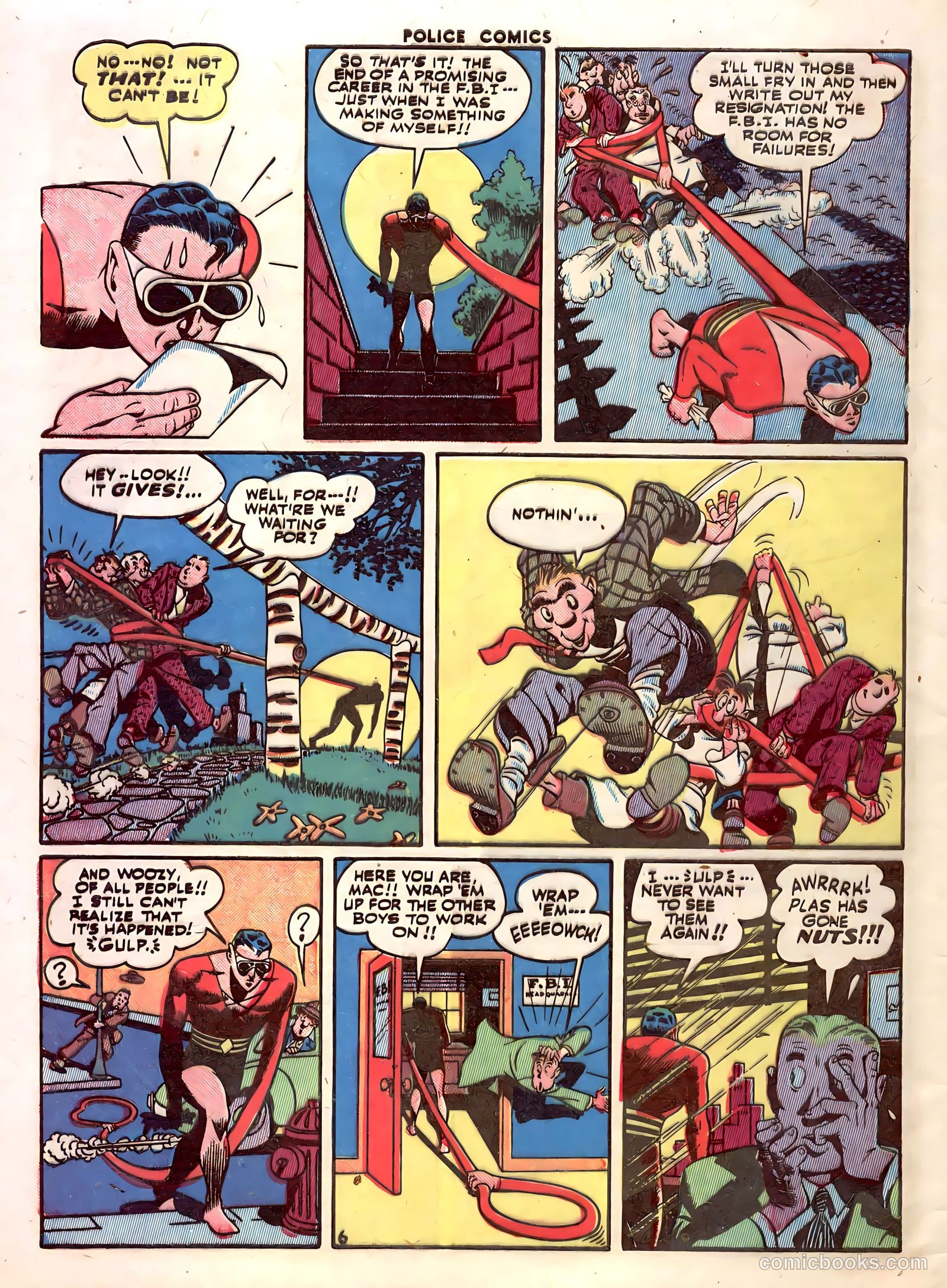 Police Comics #31 — page 8 of 60