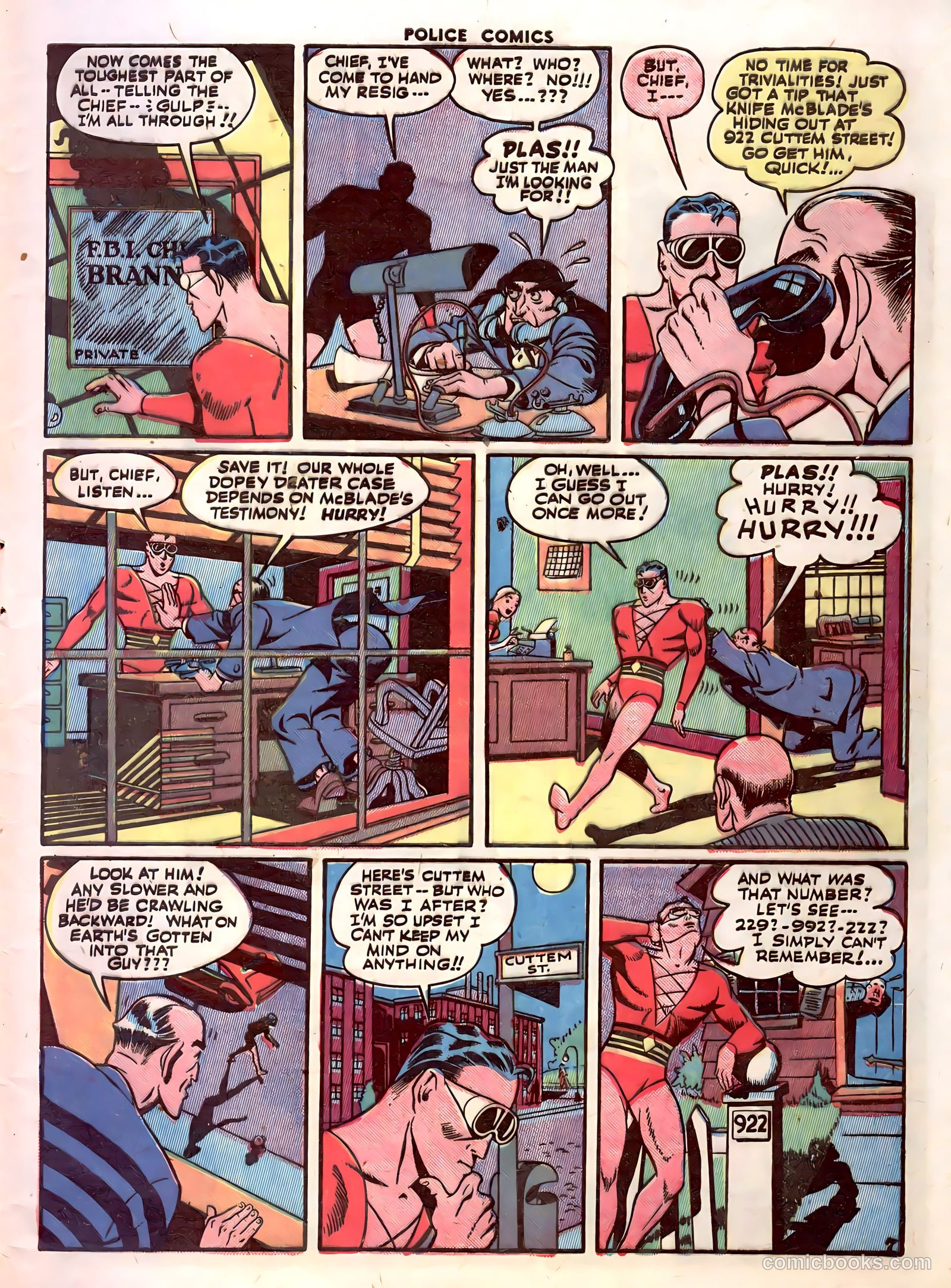 Police Comics #31 — page 9 of 60