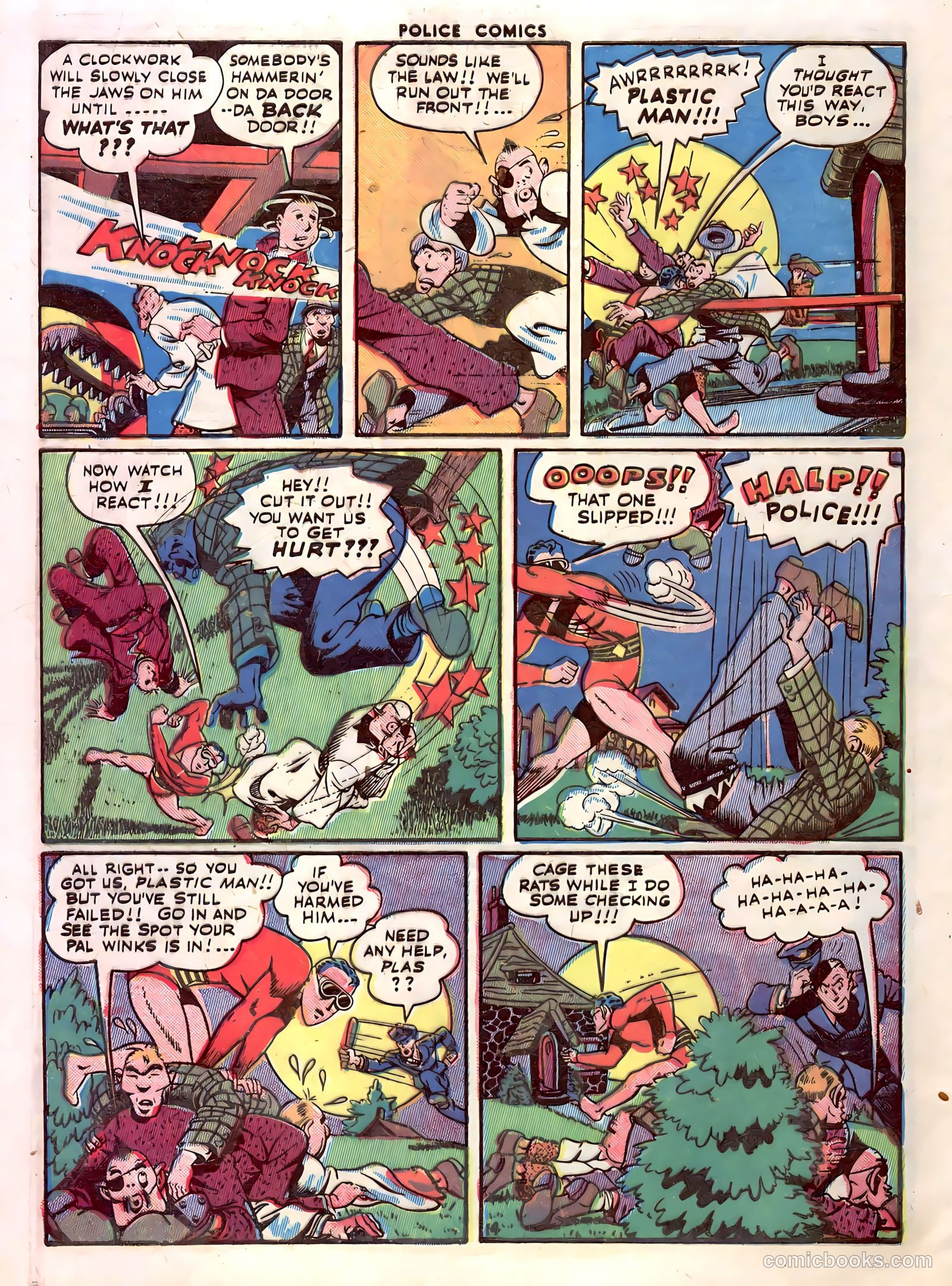 Police Comics #31 — page 16 of 60