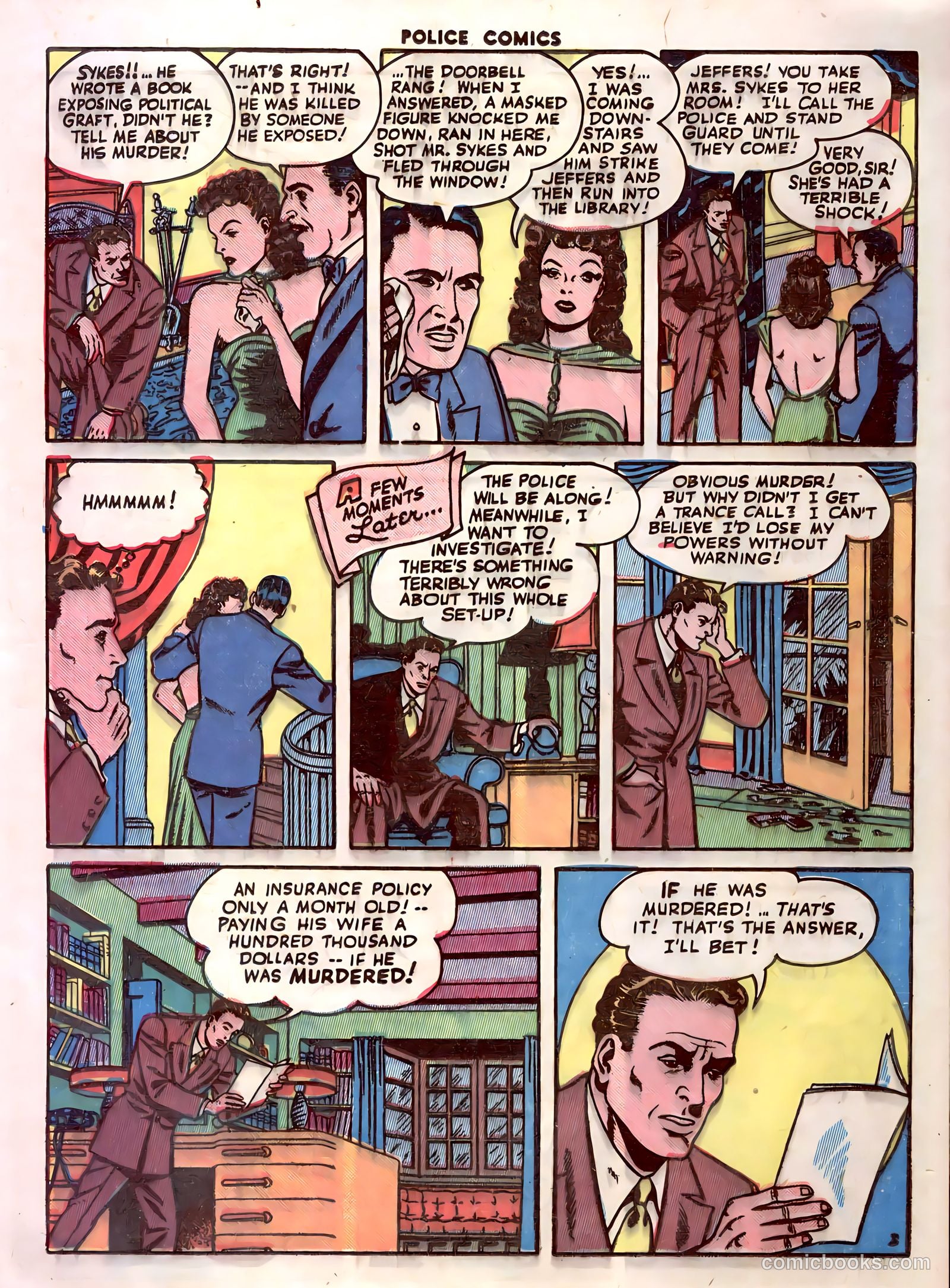 Police Comics #31 — page 21 of 60