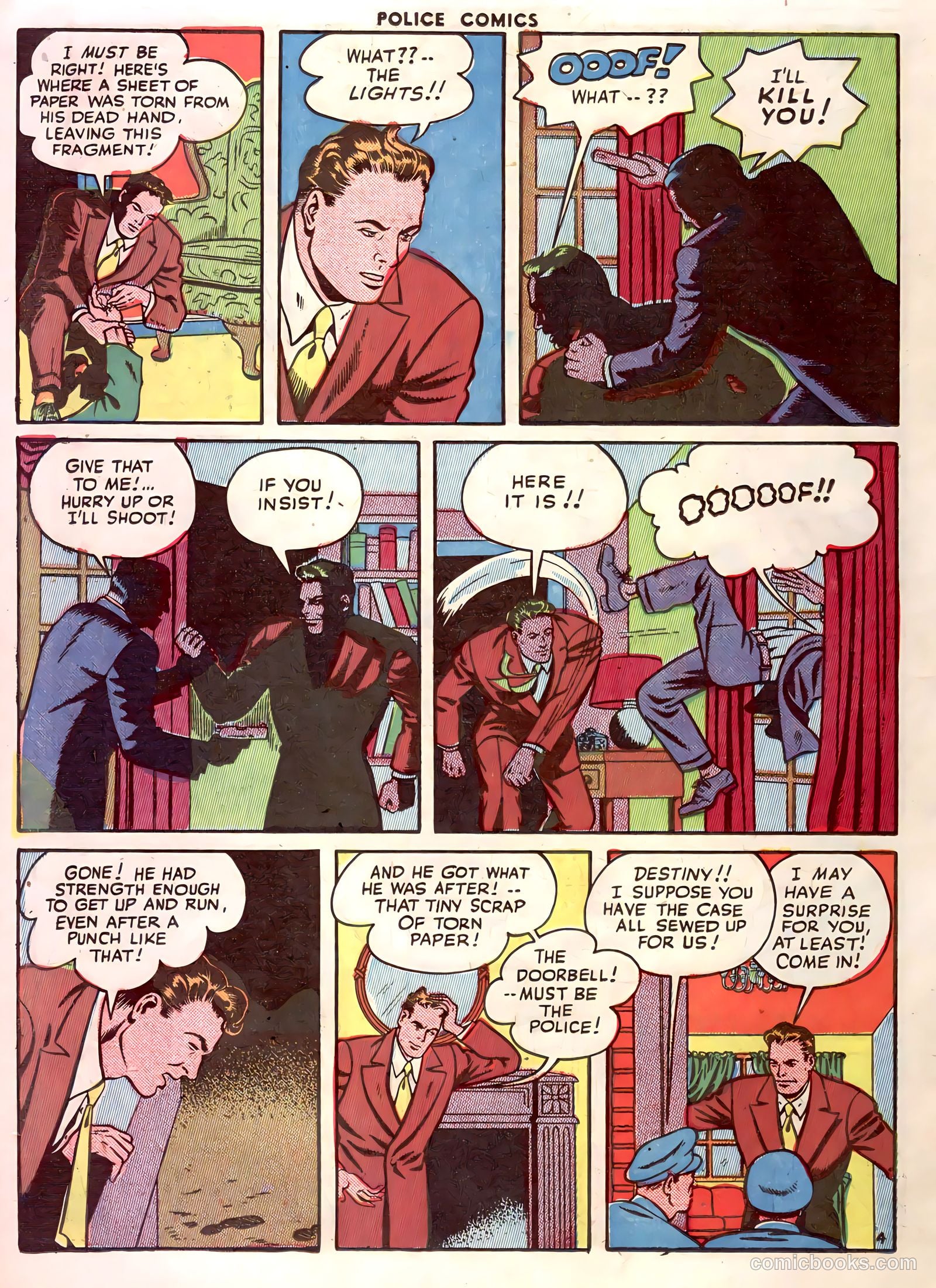 Police Comics #31 — page 22 of 60