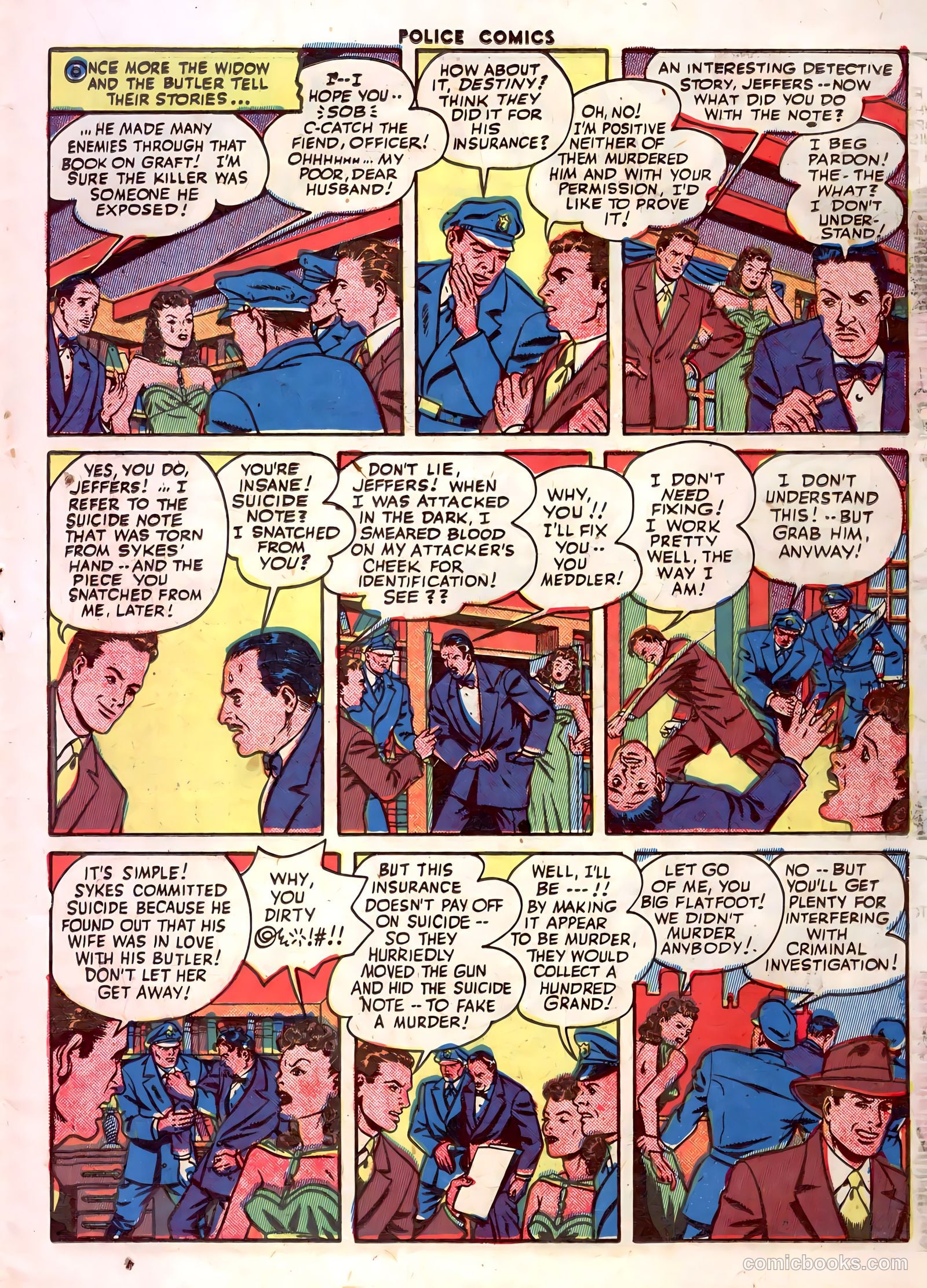 Police Comics #31 — page 23 of 60
