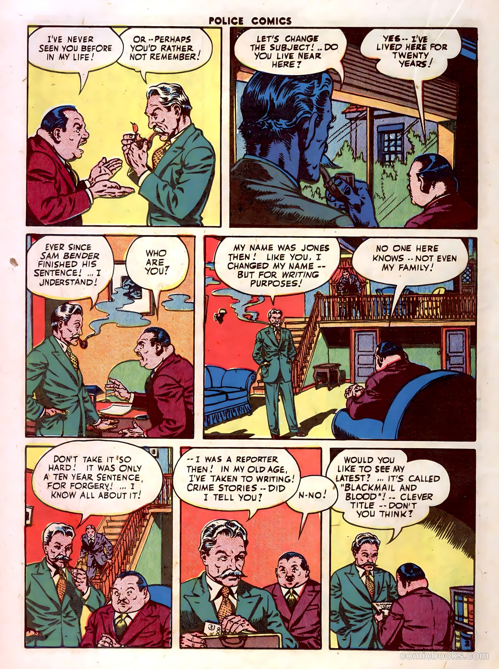 Police Comics #31 — page 32 of 60