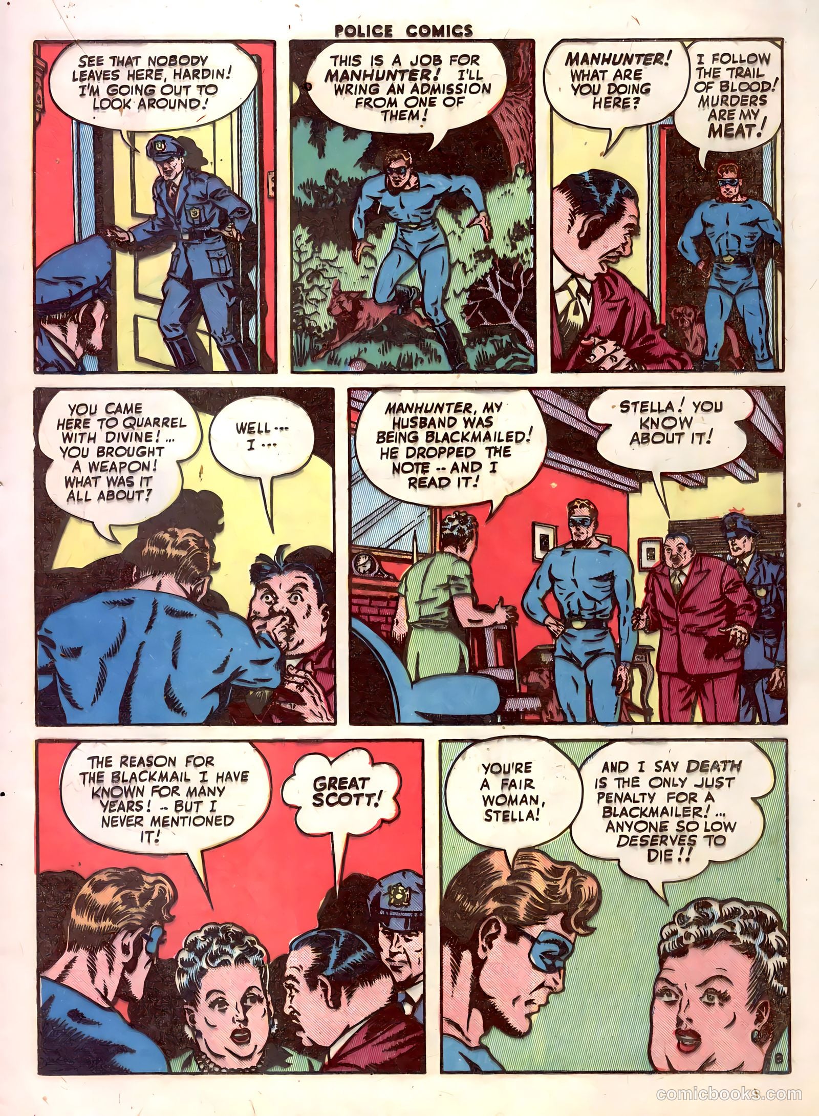 Police Comics #31 — page 37 of 60
