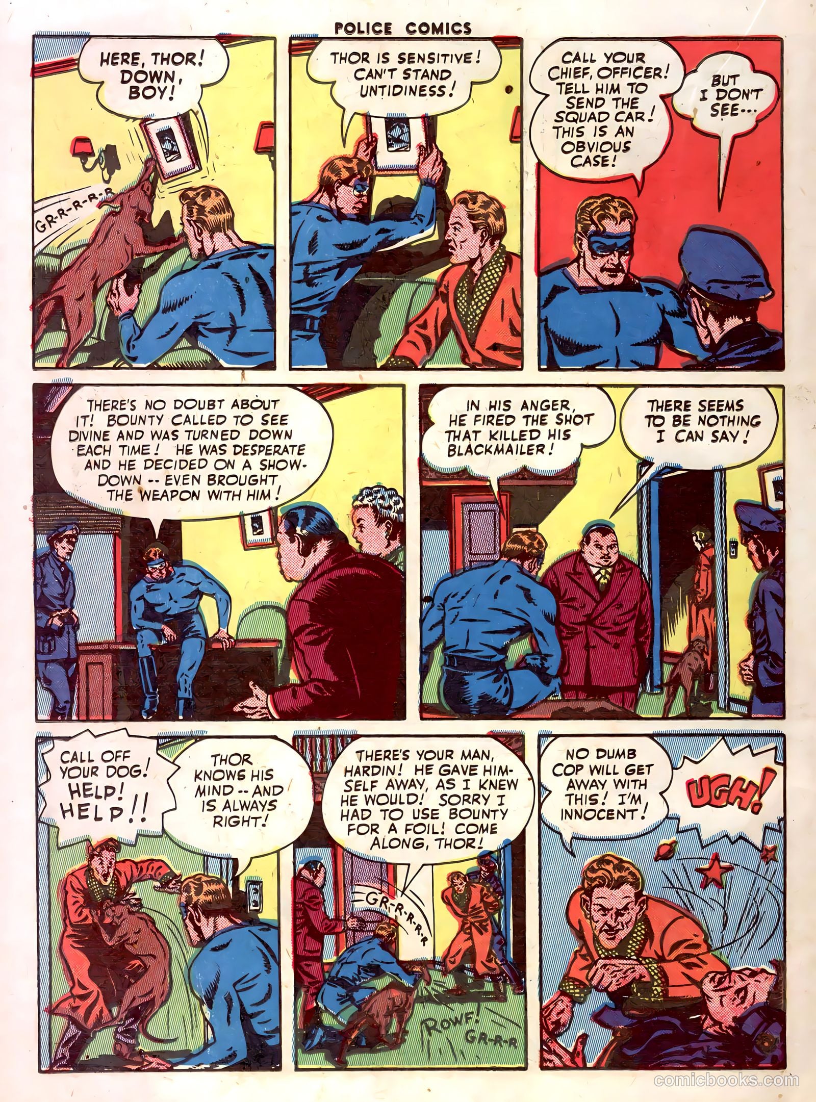 Police Comics #31 — page 38 of 60