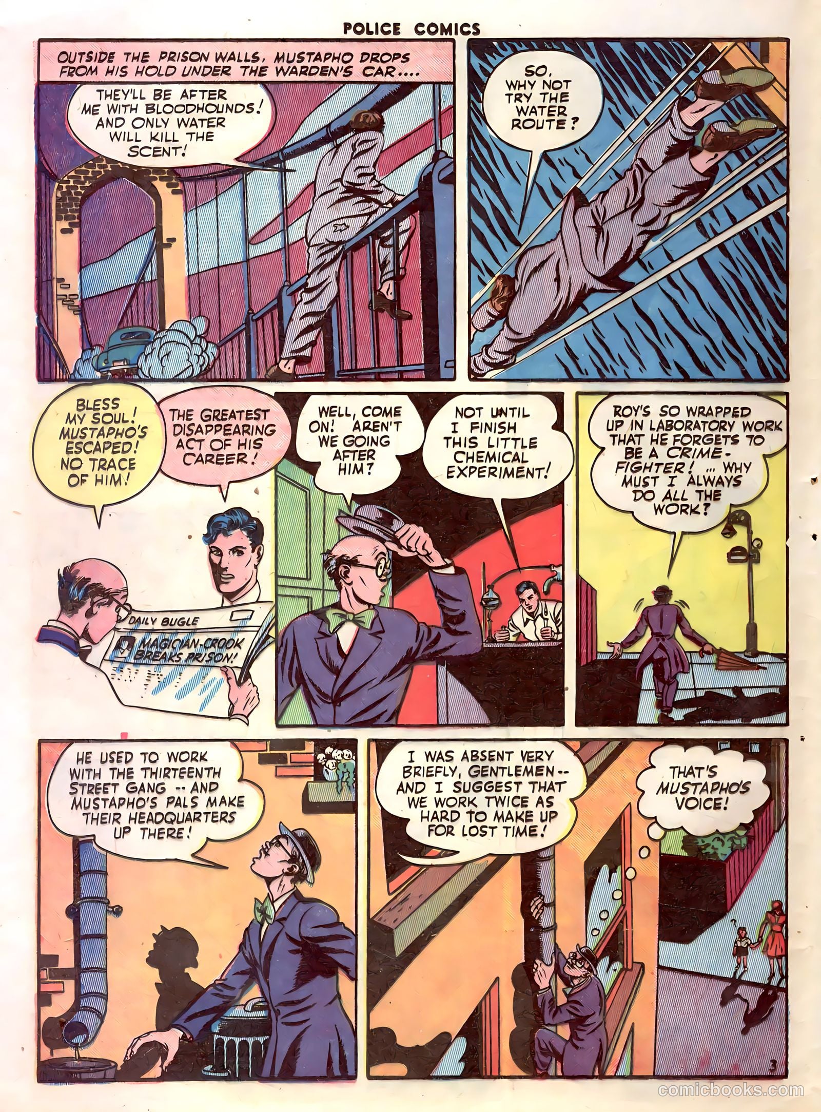 Police Comics #31 — page 44 of 60