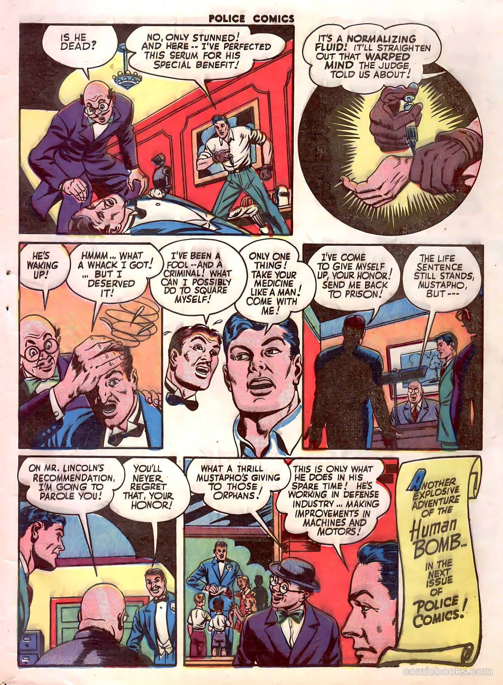 Police Comics #31 — page 49 of 60