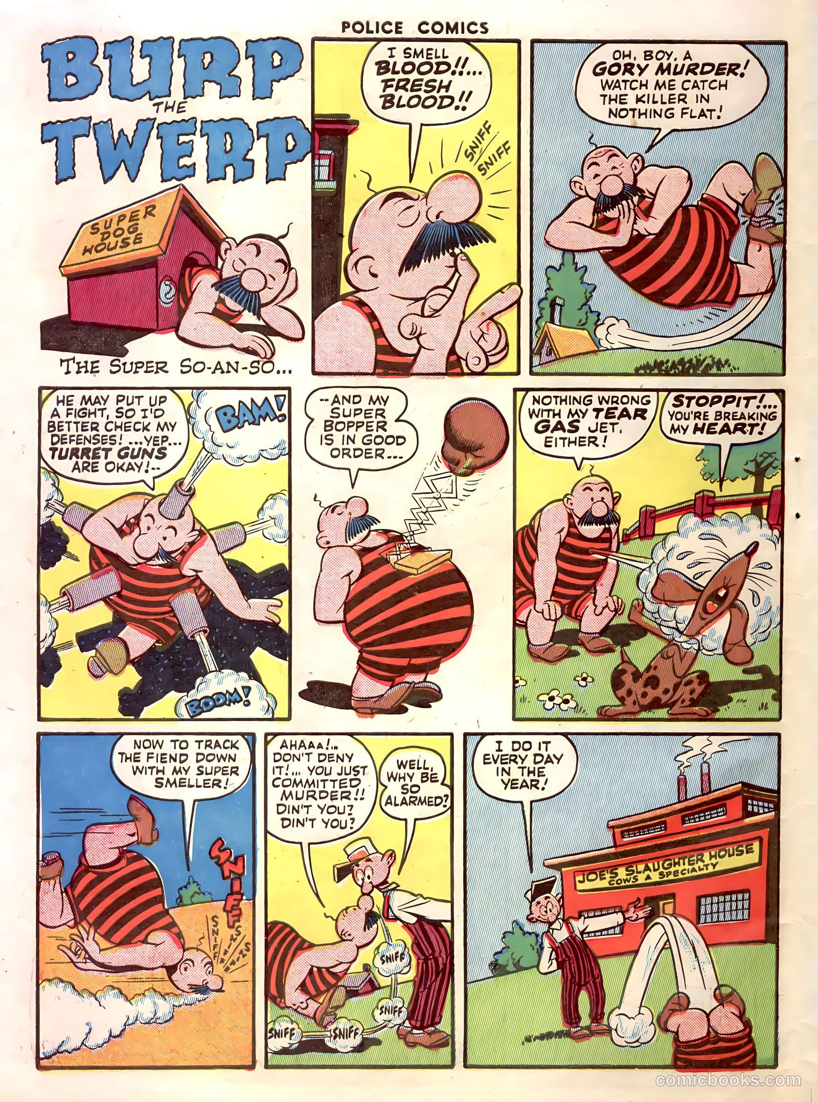 Police Comics #31 — page 50 of 60