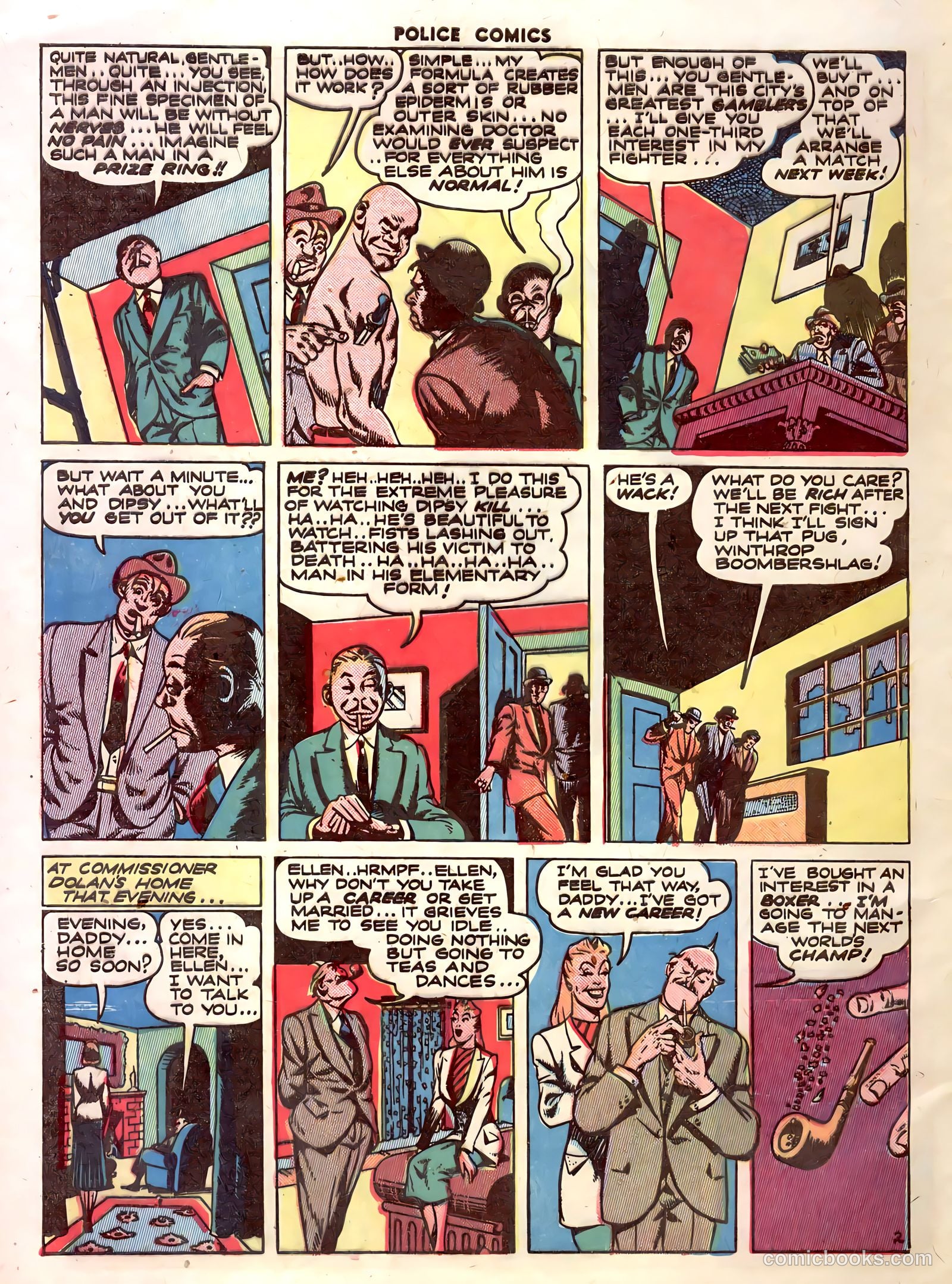 Police Comics #31 — page 52 of 60