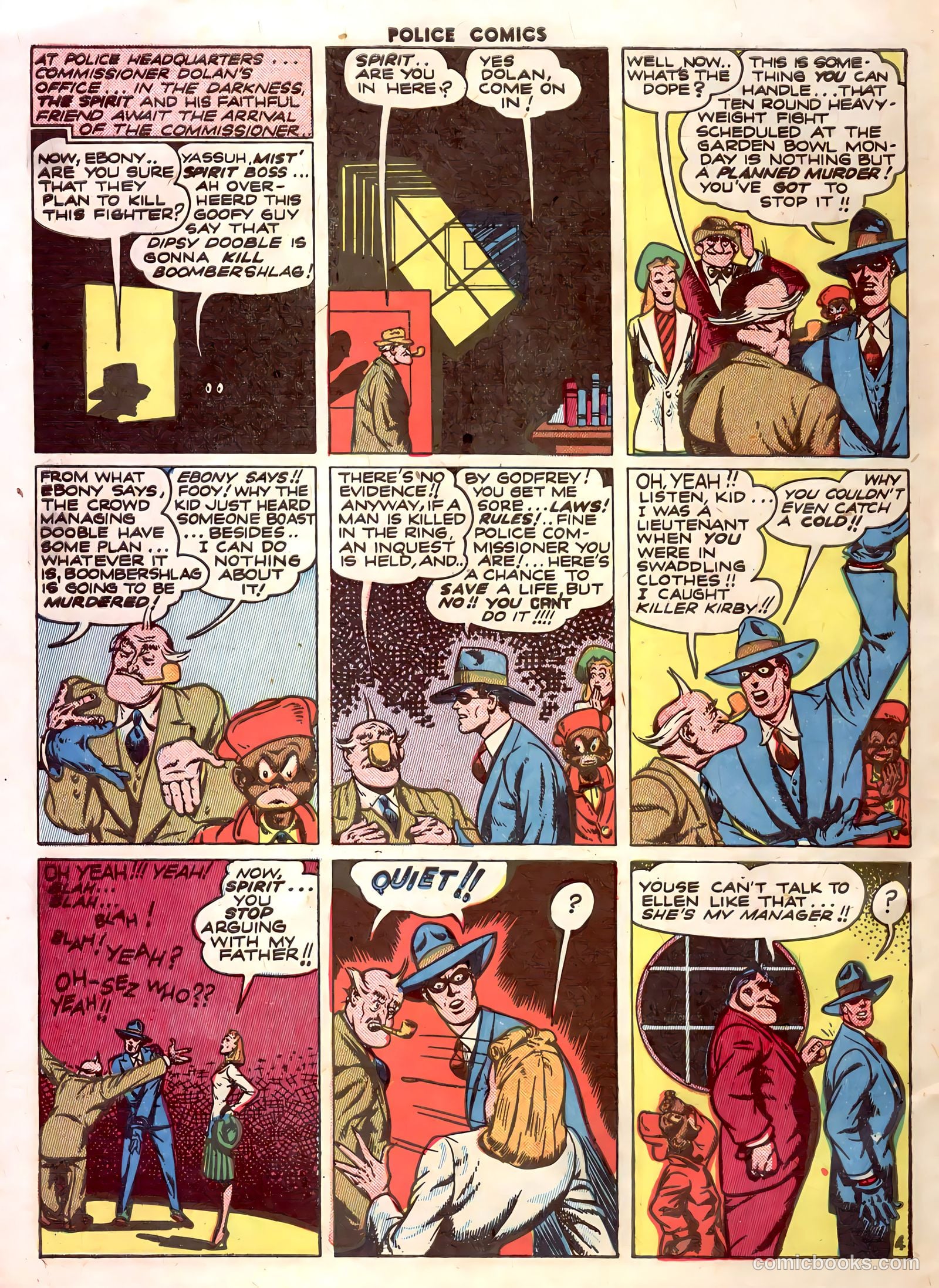 Police Comics #31 — page 54 of 60
