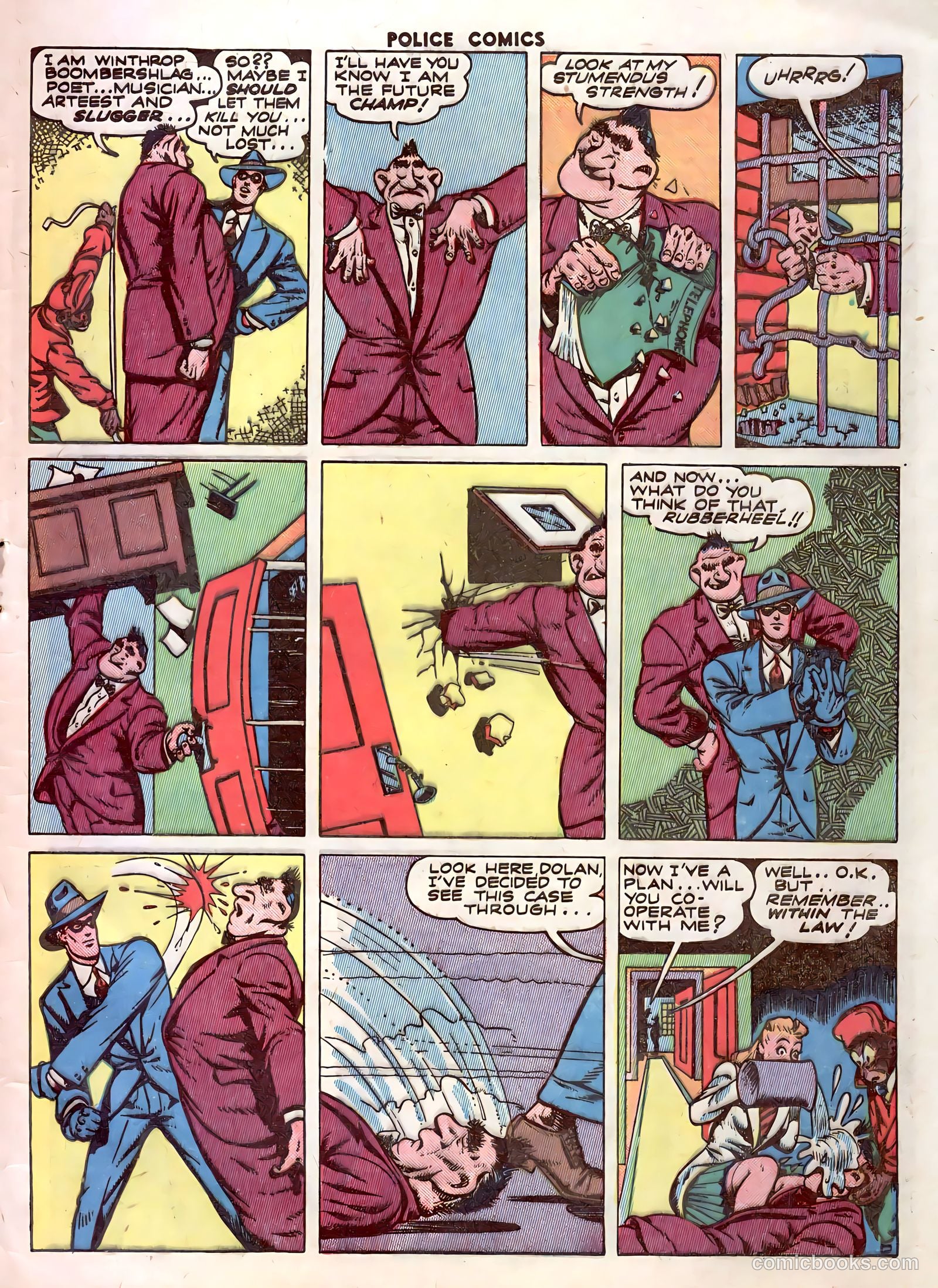 Police Comics #31 — page 55 of 60