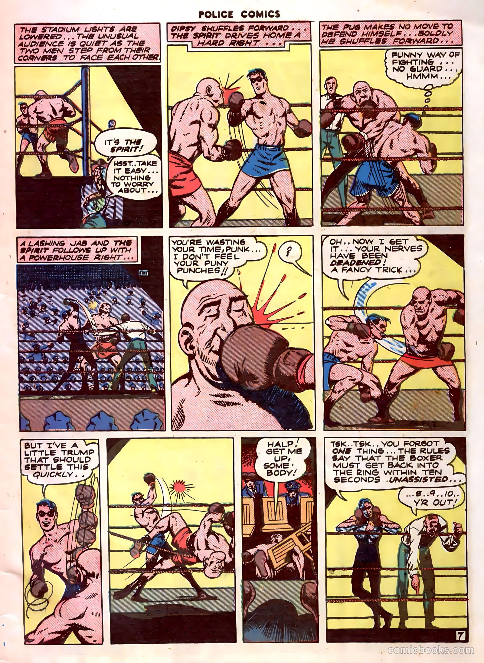 Police Comics #31 — page 57 of 60