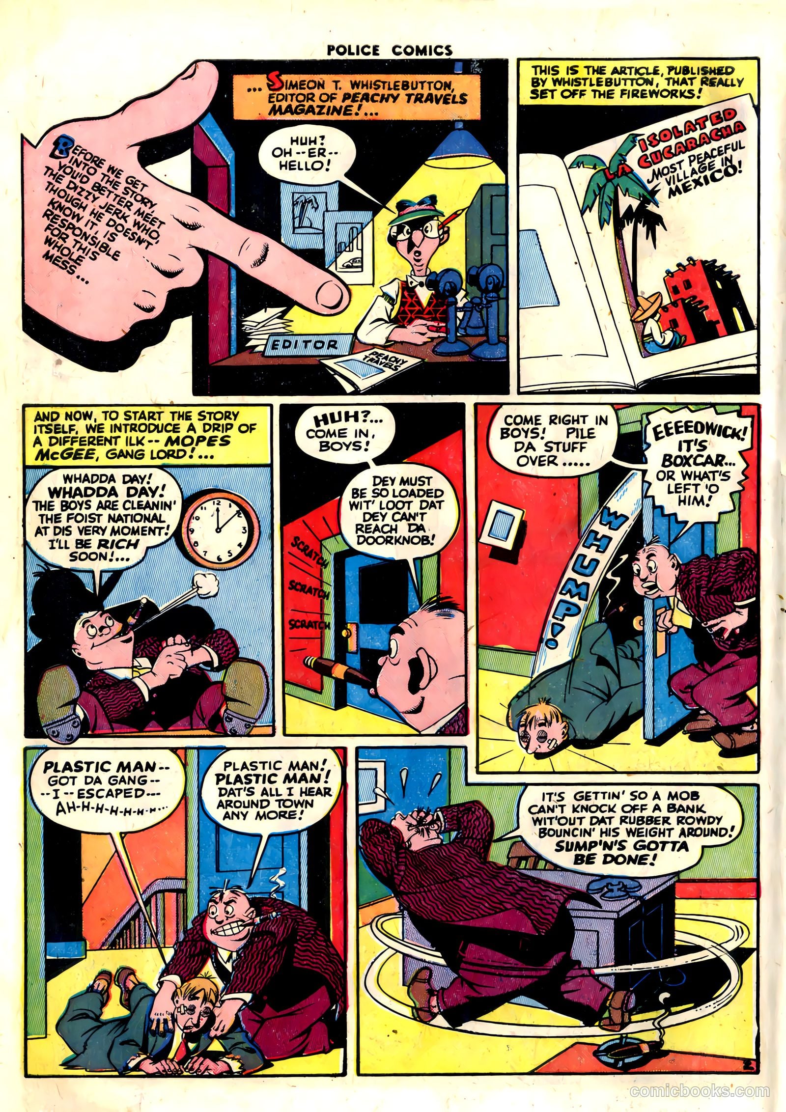 Police Comics #32 — page 4 of 60