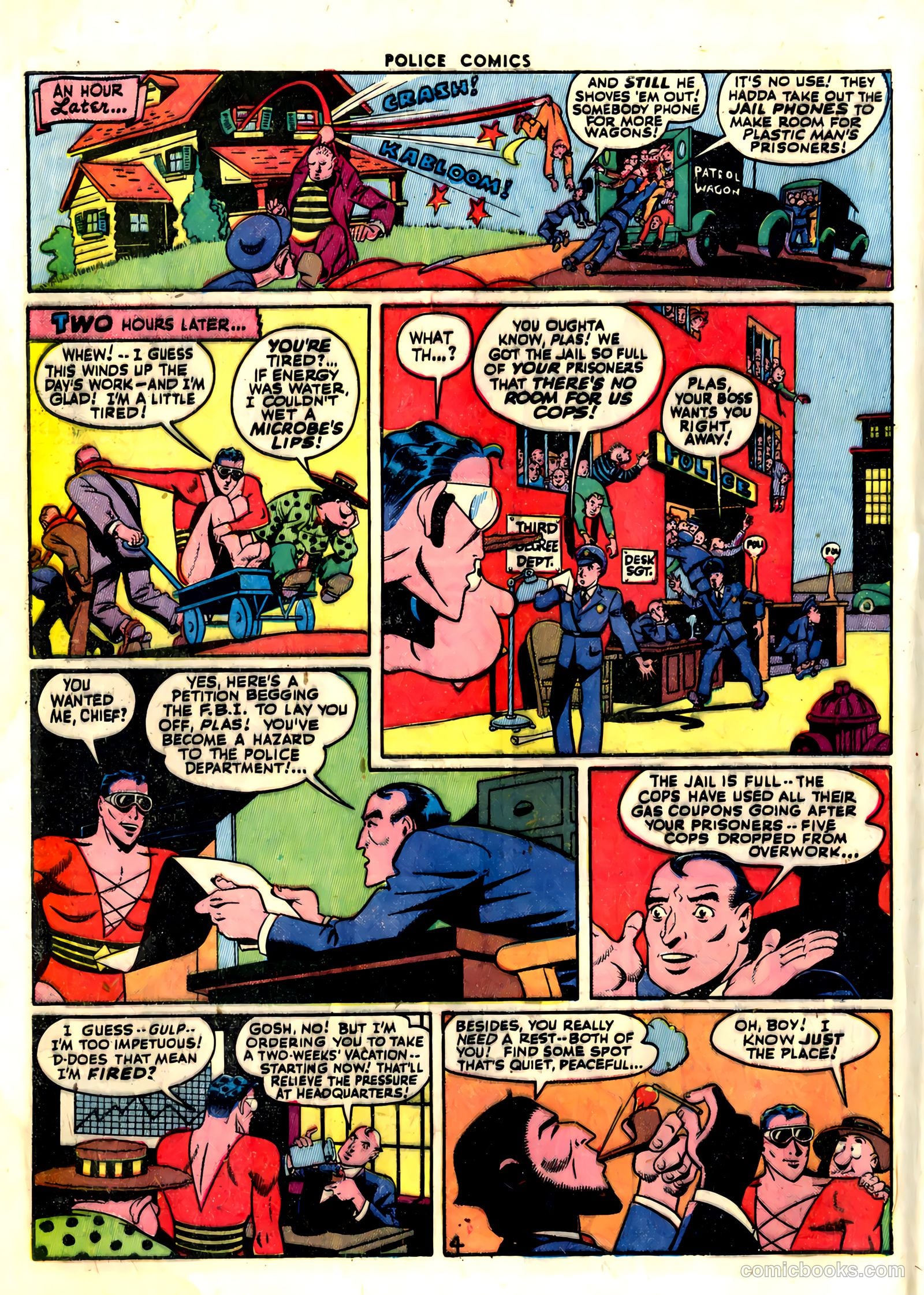 Police Comics #32 — page 6 of 60