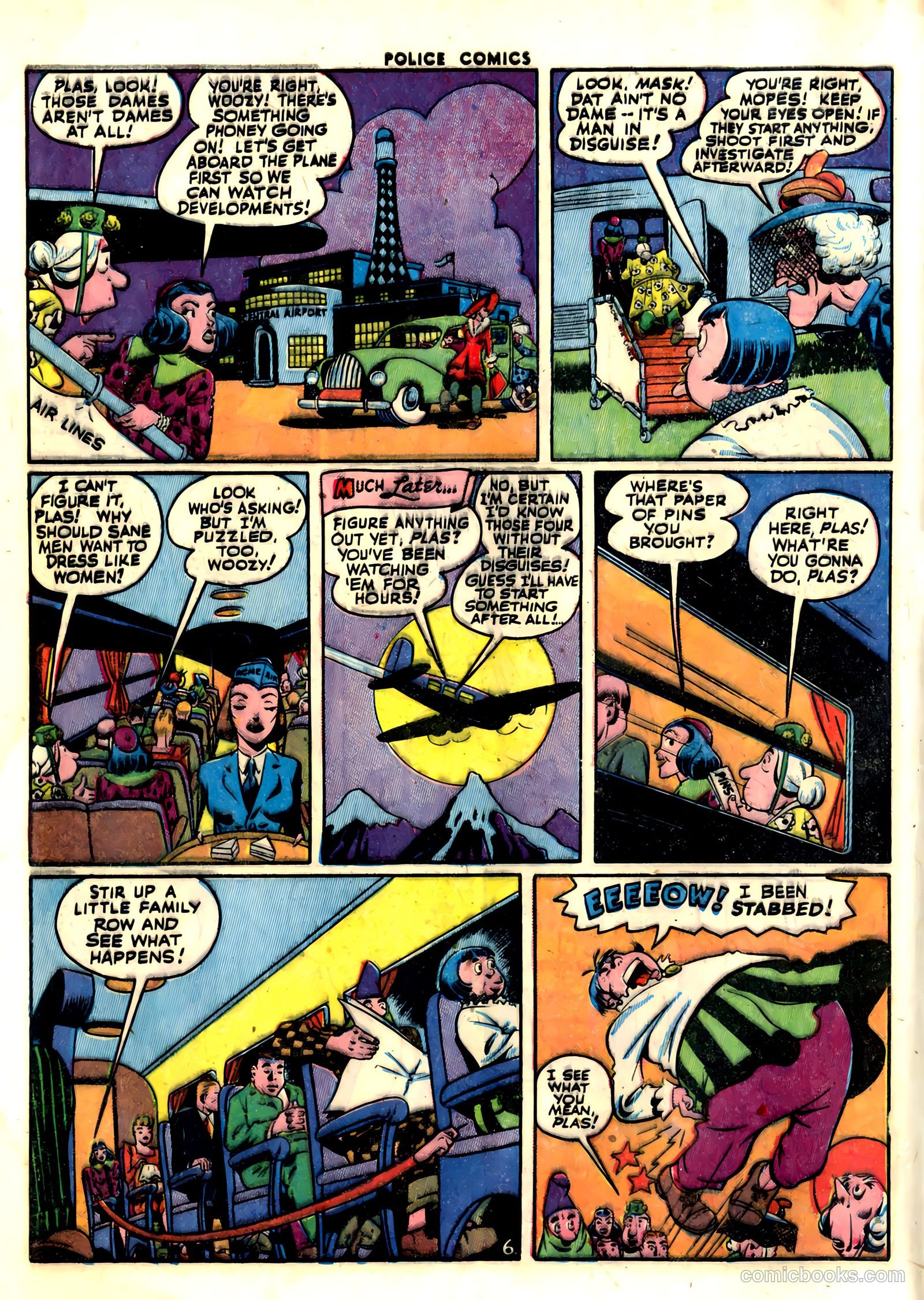 Police Comics #32 — page 8 of 60