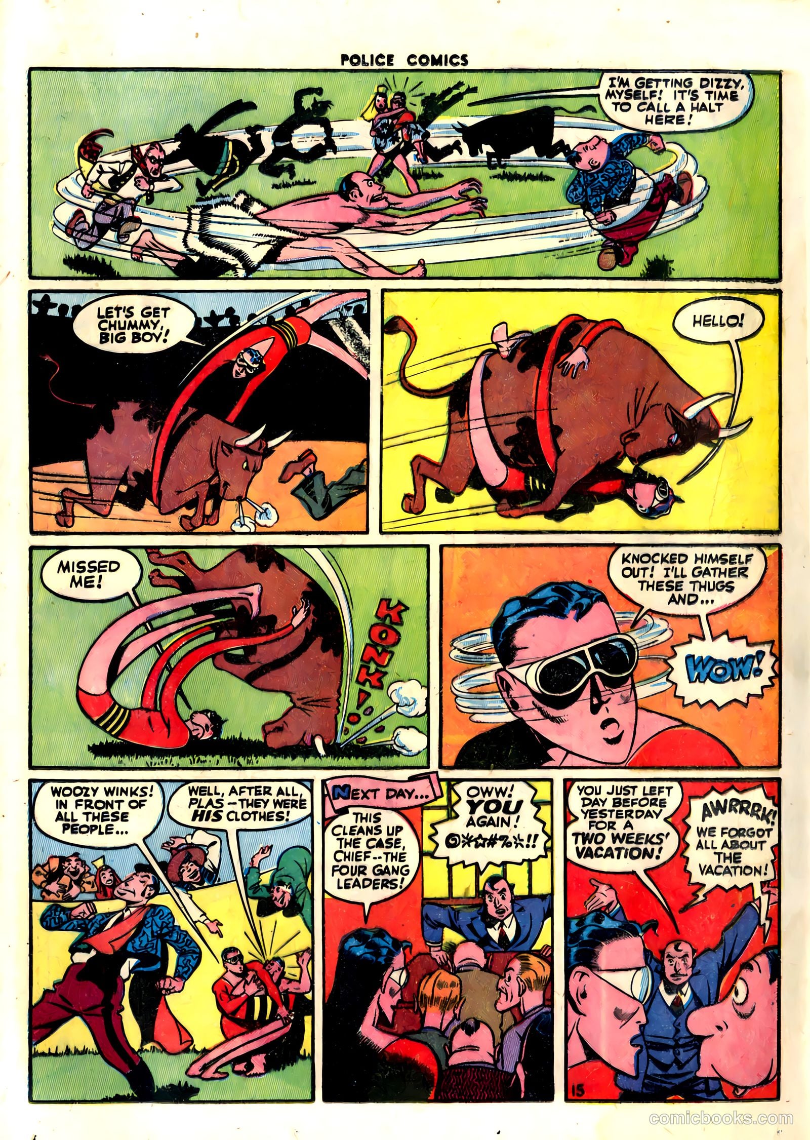 Police Comics #32 — page 17 of 60