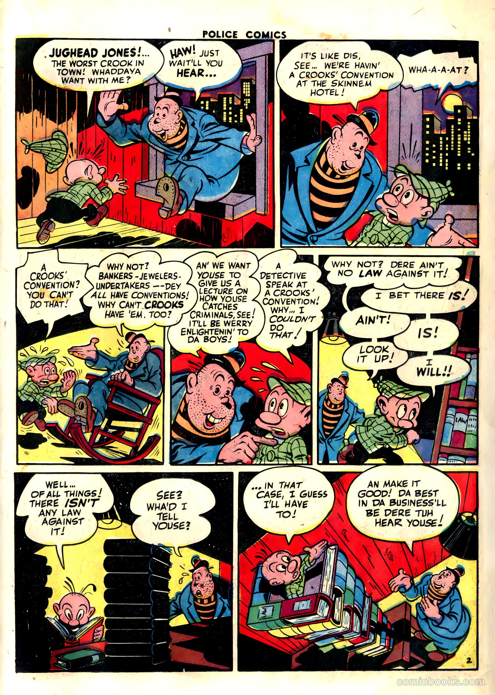 Police Comics #32 — page 19 of 60