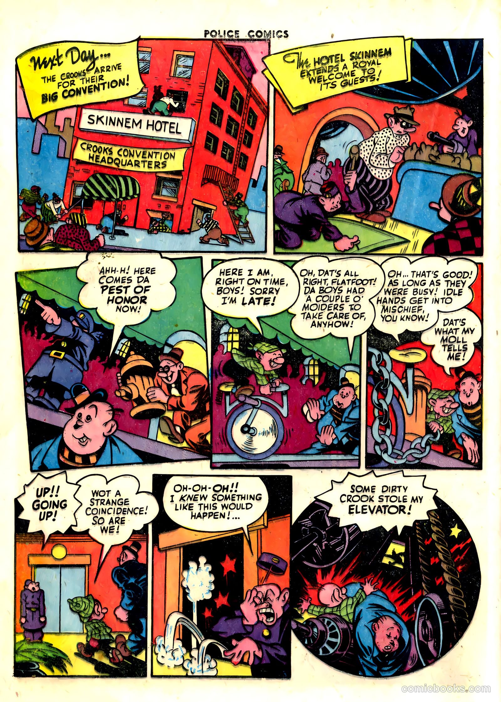 Police Comics #32 — page 20 of 60