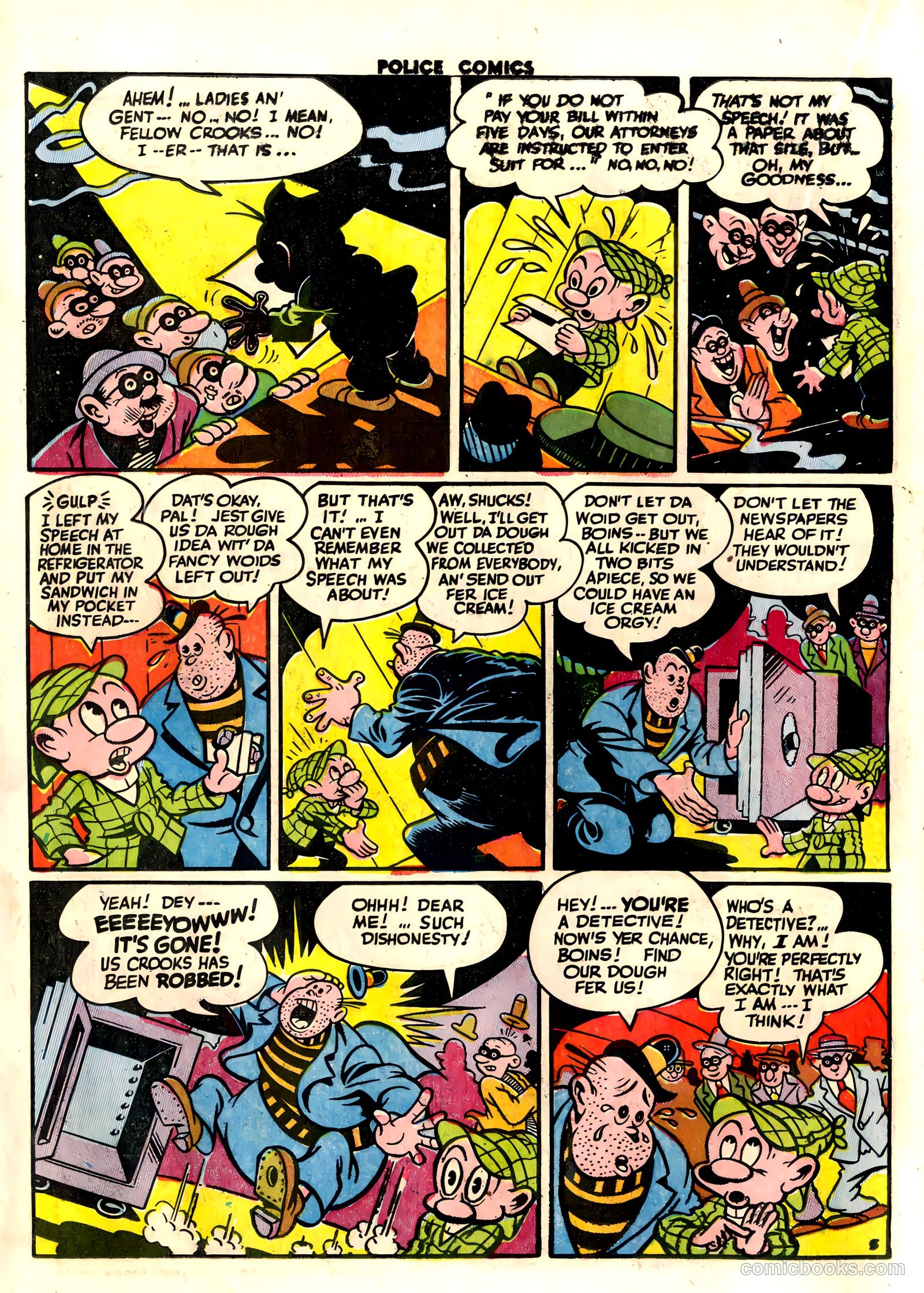 Police Comics #32 — page 22 of 60
