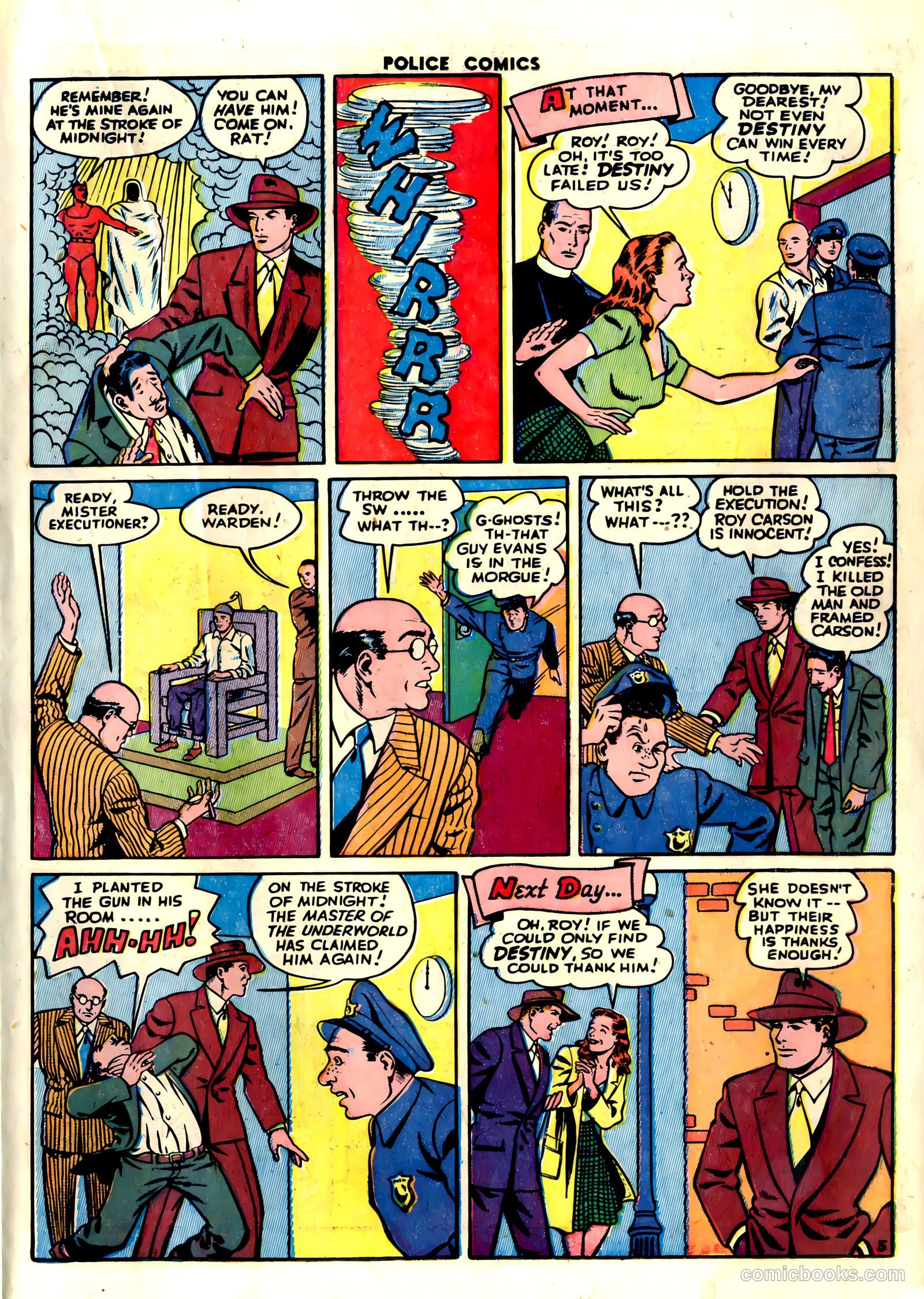 Police Comics #32 — page 29 of 60