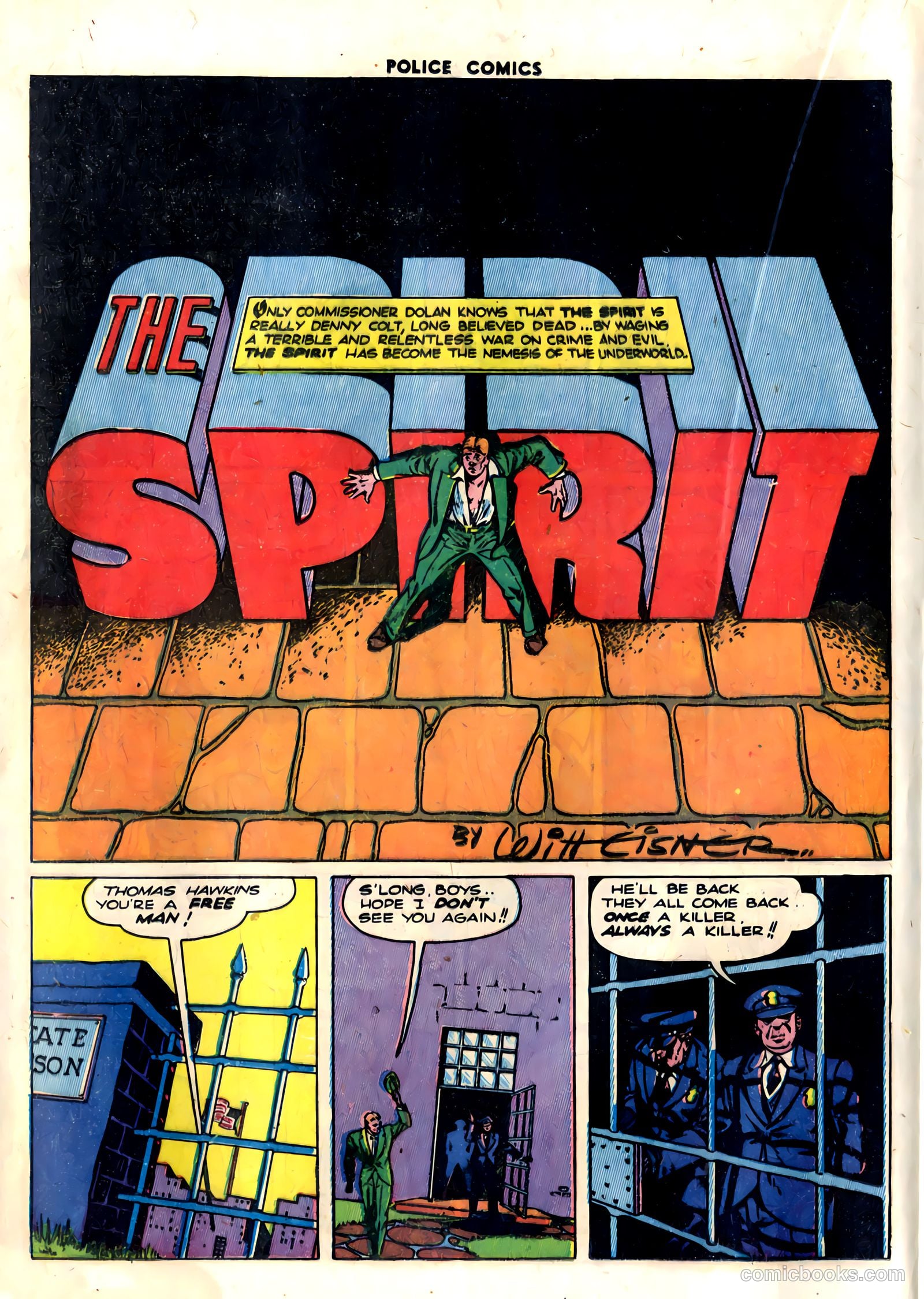 Police Comics #32 — page 30 of 60