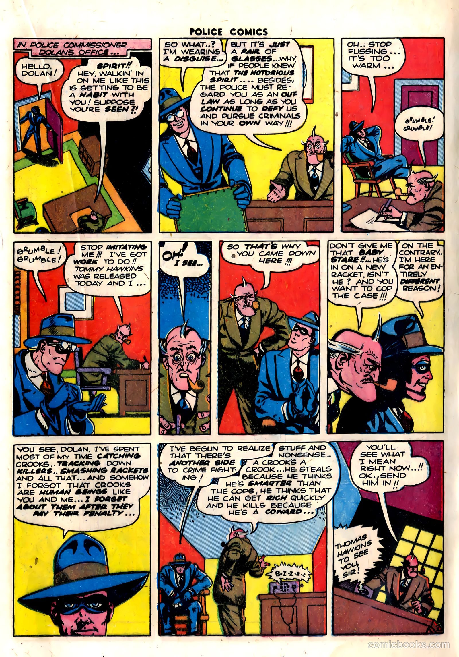 Police Comics #32 — page 31 of 60