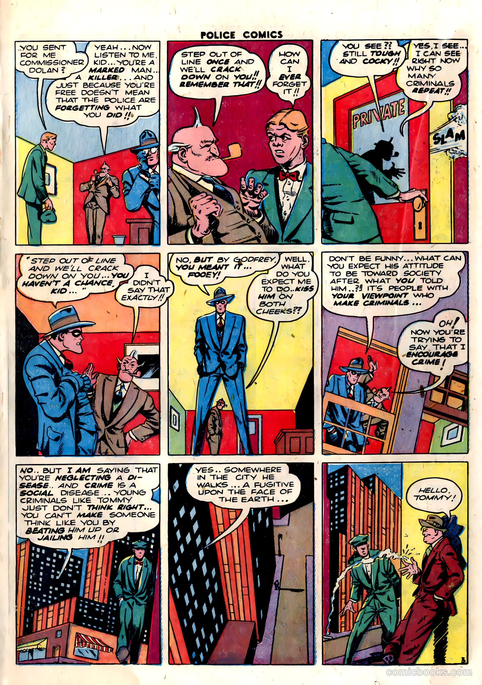 Police Comics #32 — page 32 of 60
