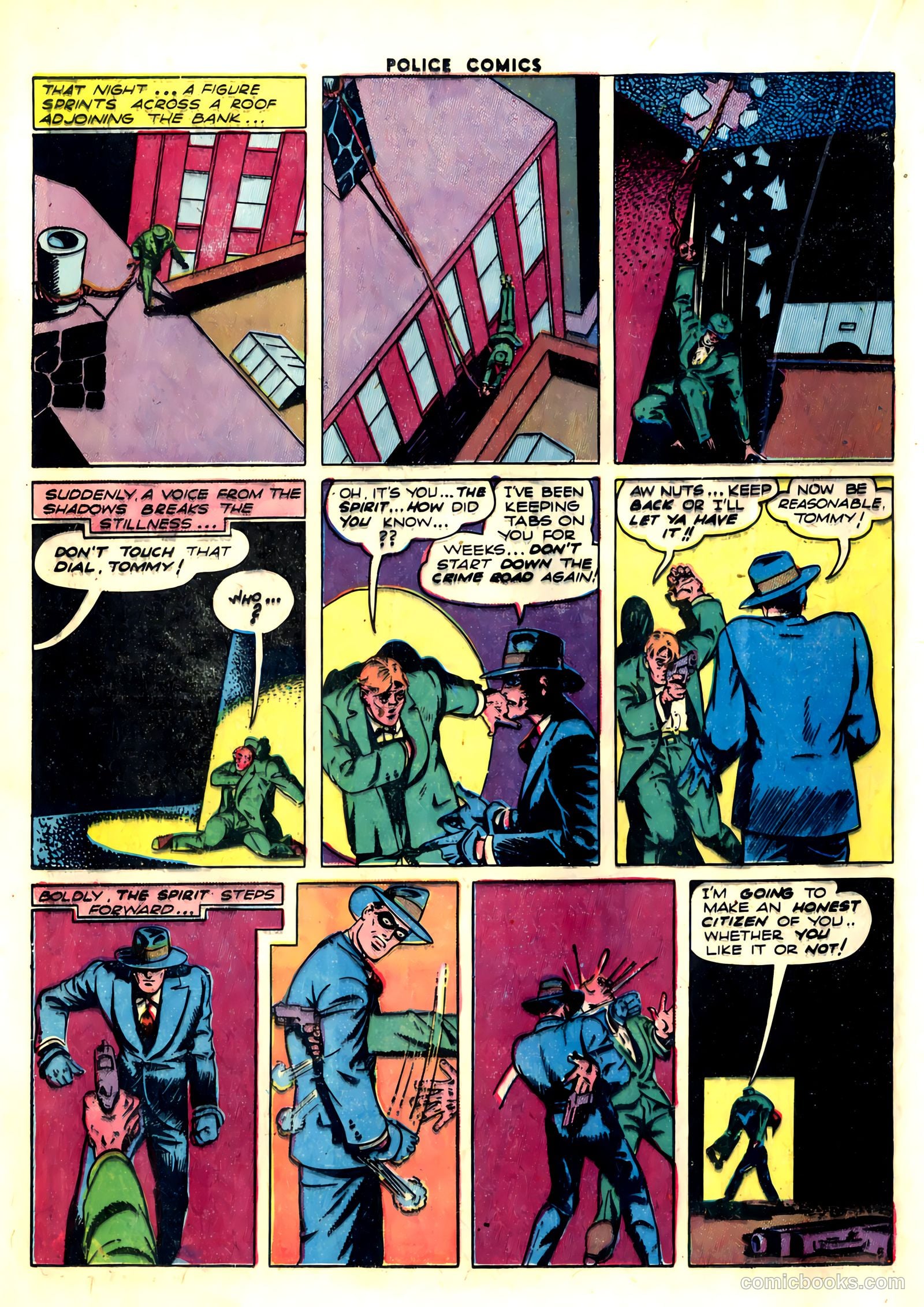 Police Comics #32 — page 34 of 60