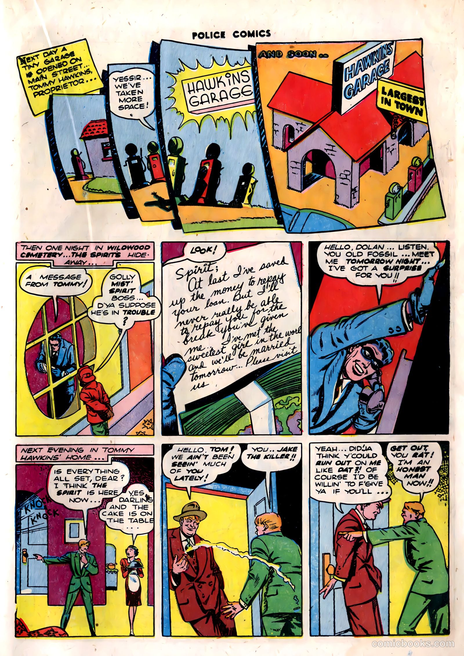 Police Comics #32 — page 35 of 60